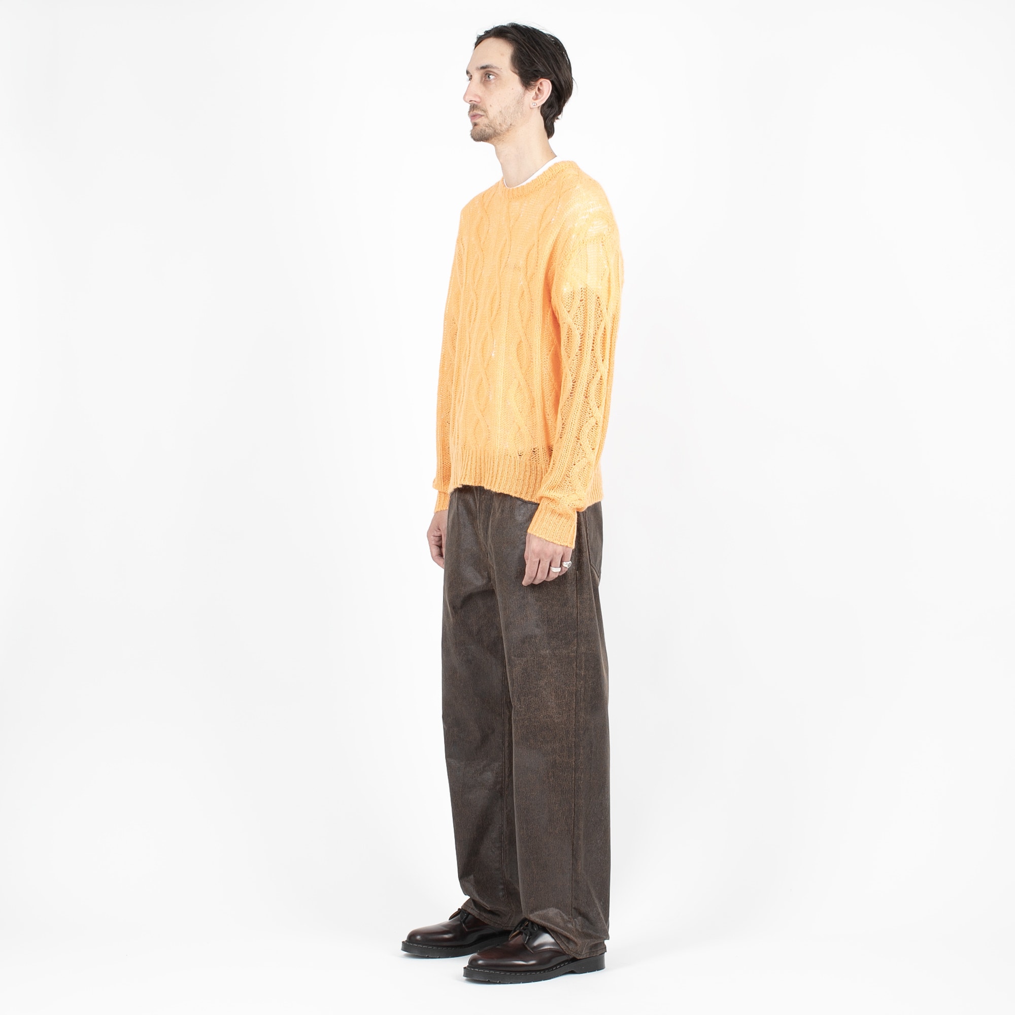 CABLE LOOSE KNIT SWEATER product photo