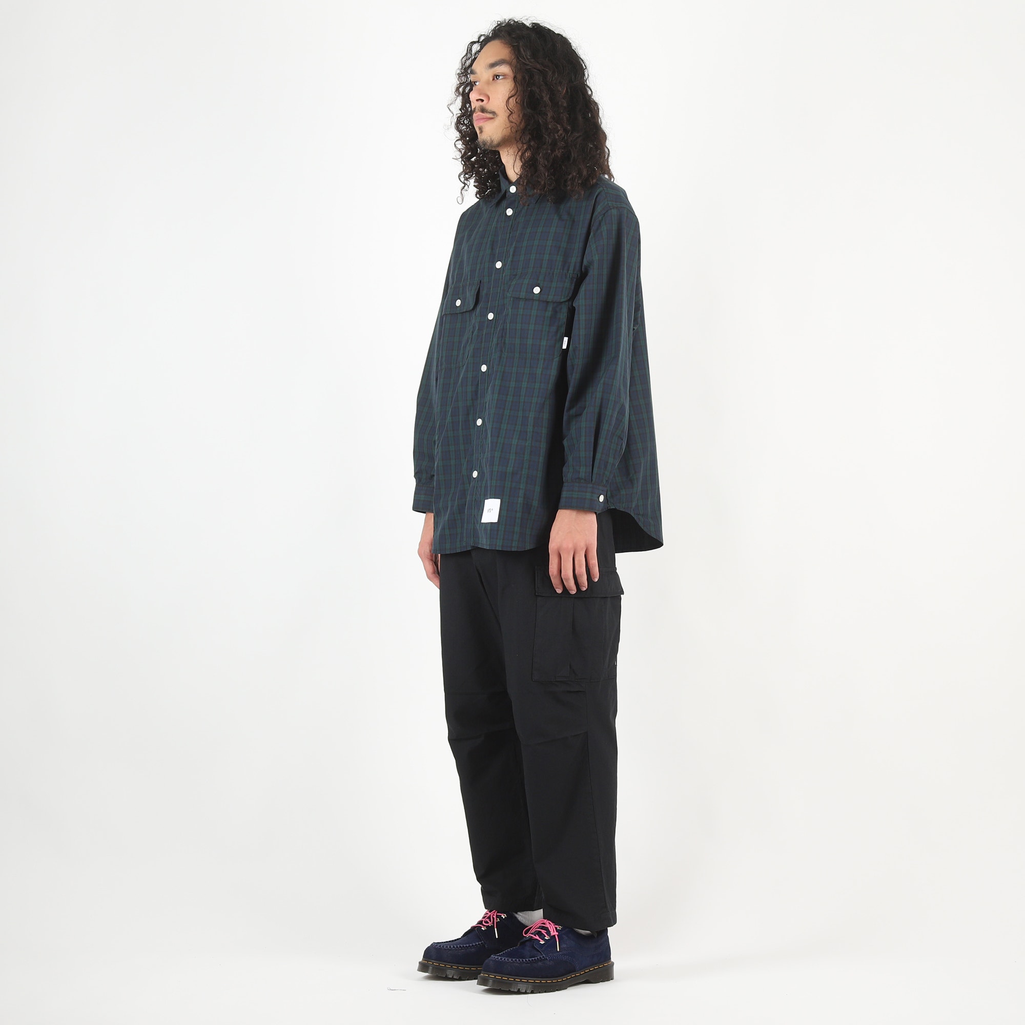WCPO 01 LS Cotton Shirt - Green product photo