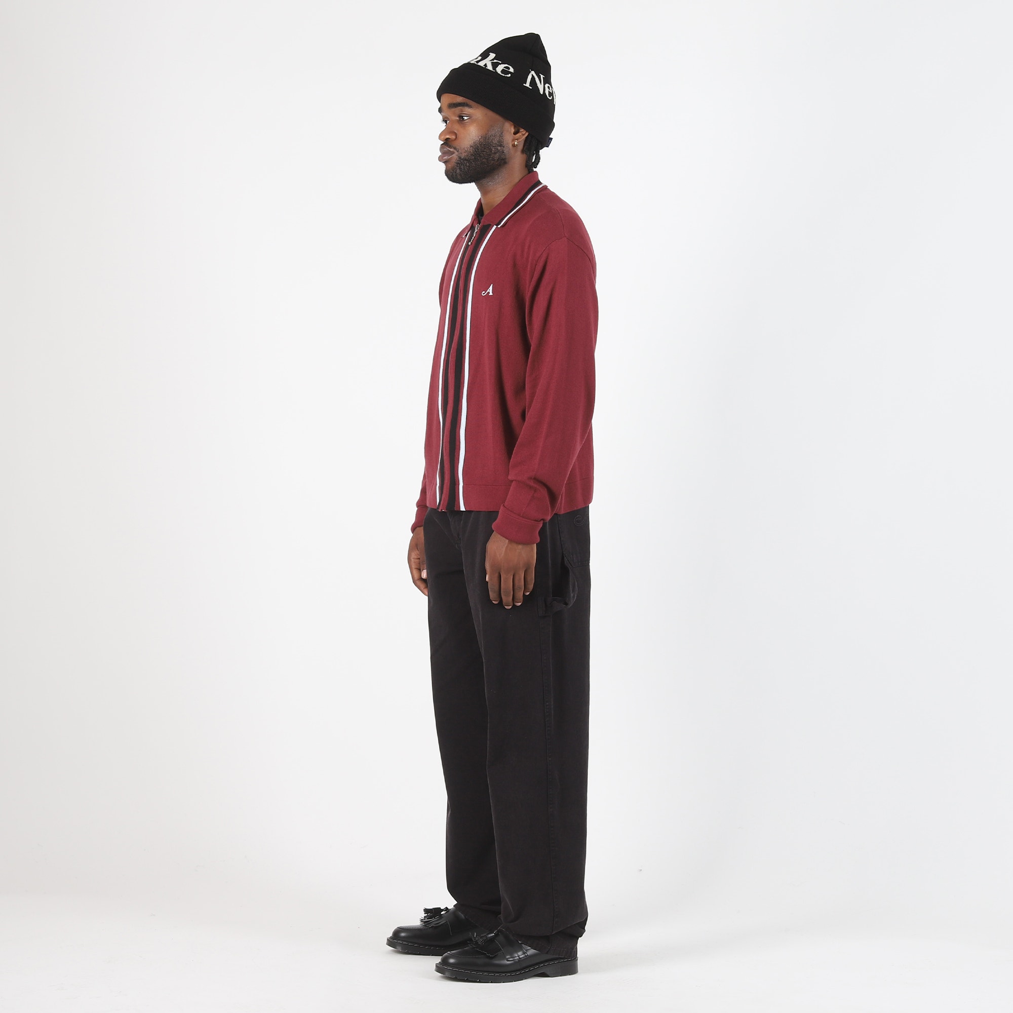 Full Zip Sweater - Merlot product photo