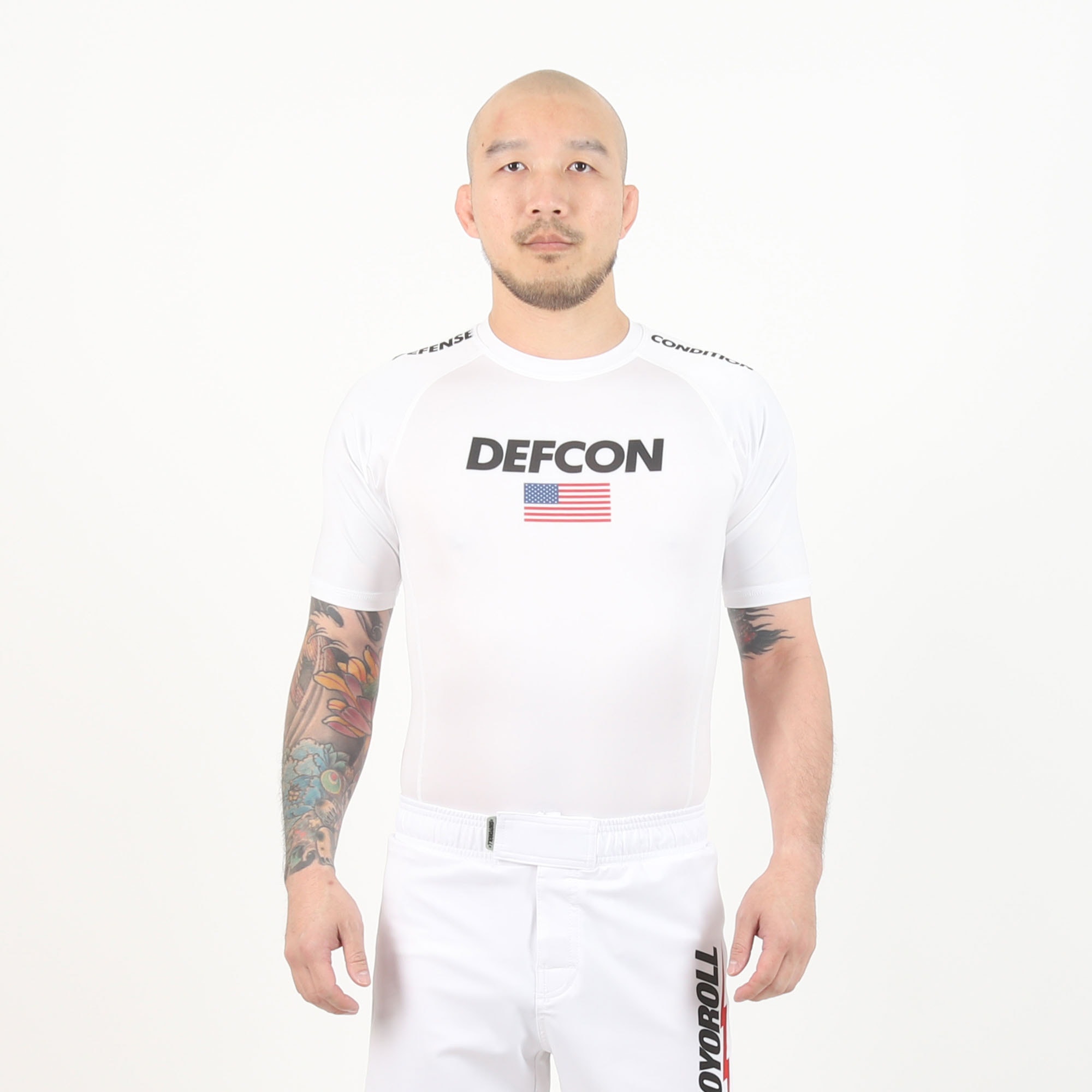 Shoyoroll S/S Rashguard - White product photo