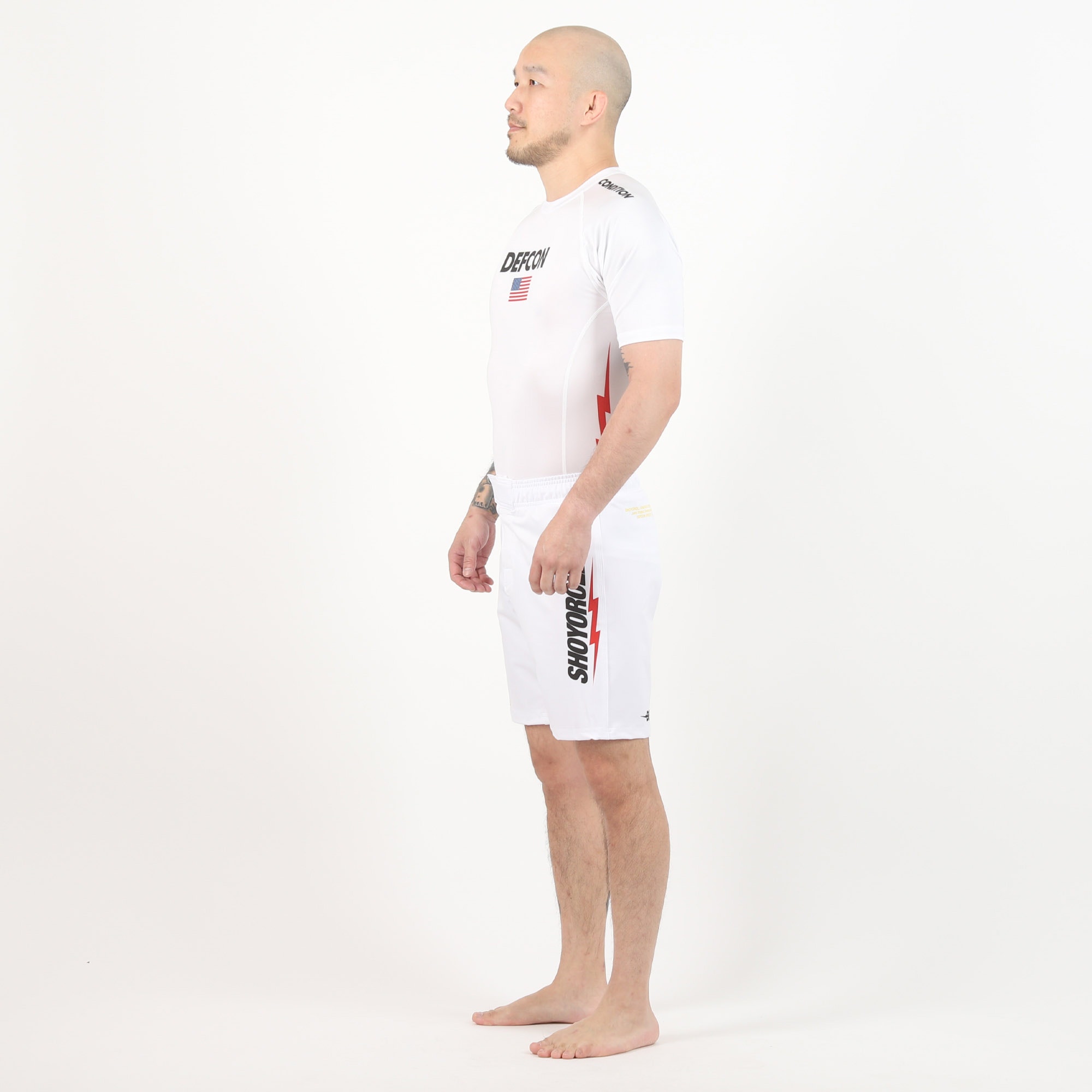 Shoyoroll S/S Rashguard - White product photo