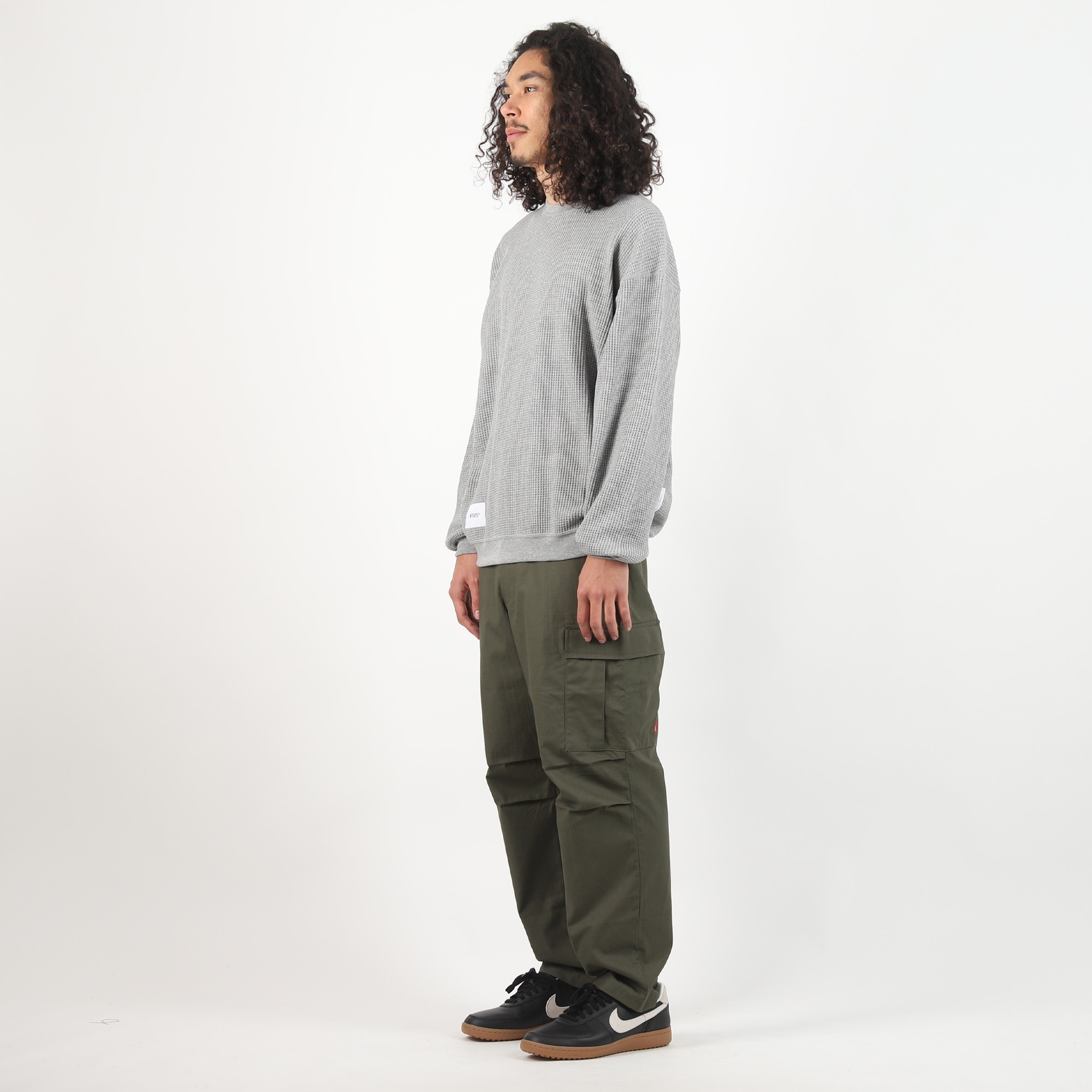 Waffle LS - Ash Grey product photo