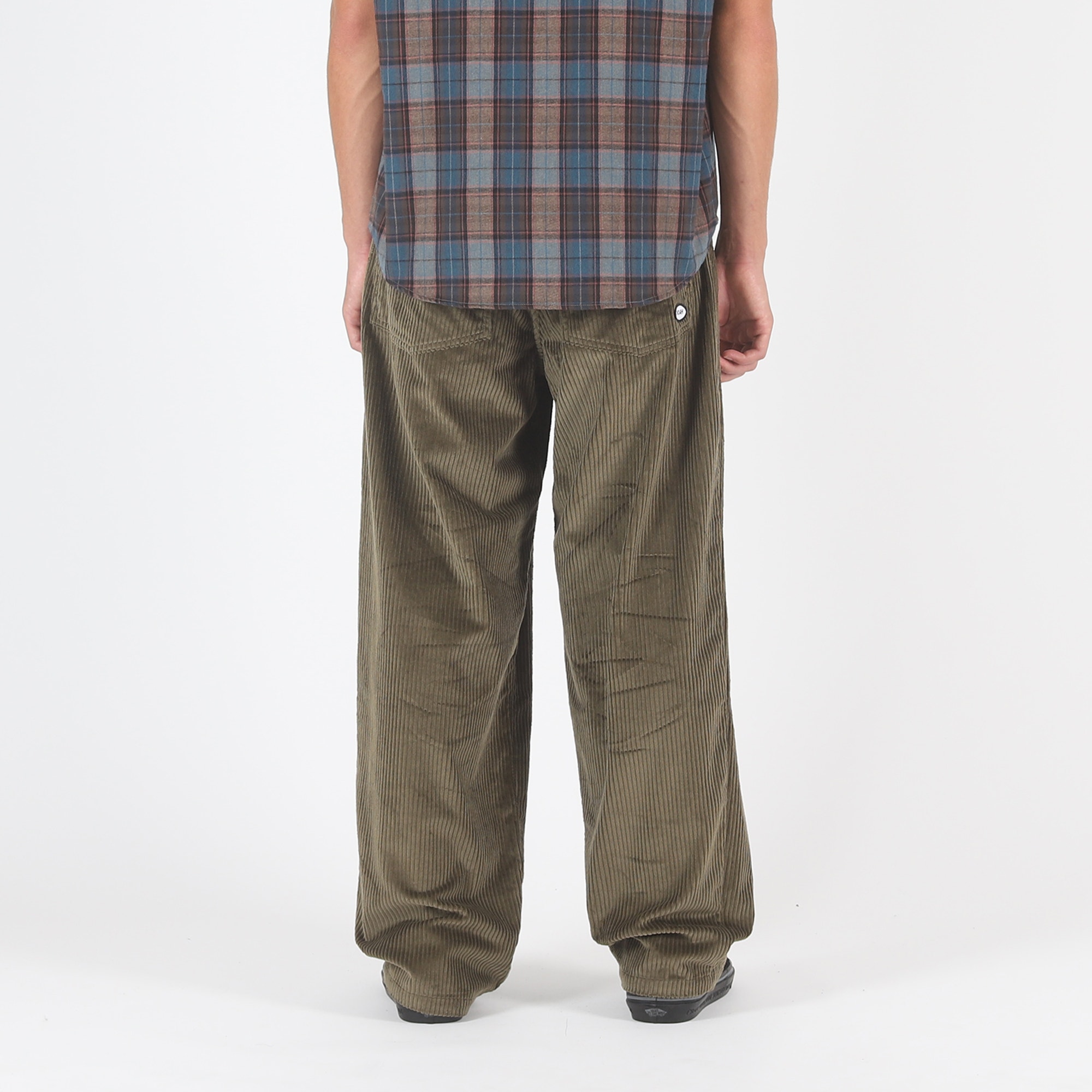 Wide-Wale Corduroy Jeans - Loden product photo