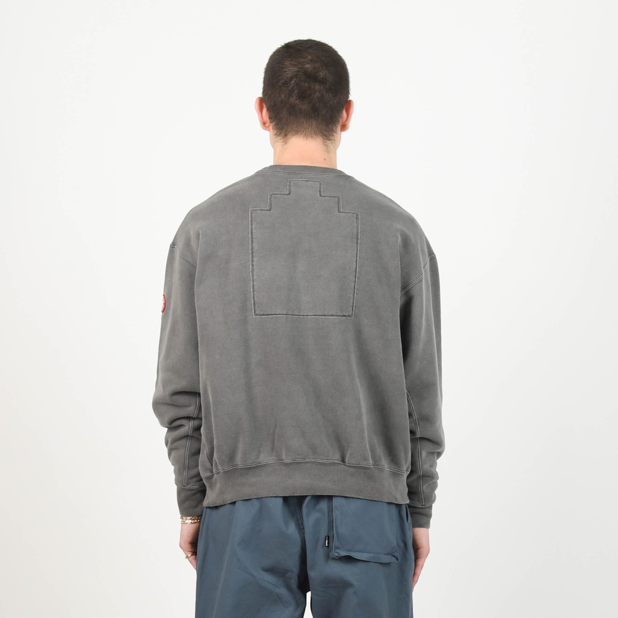 Overdye Pre Cog Crewneck - Charcoal