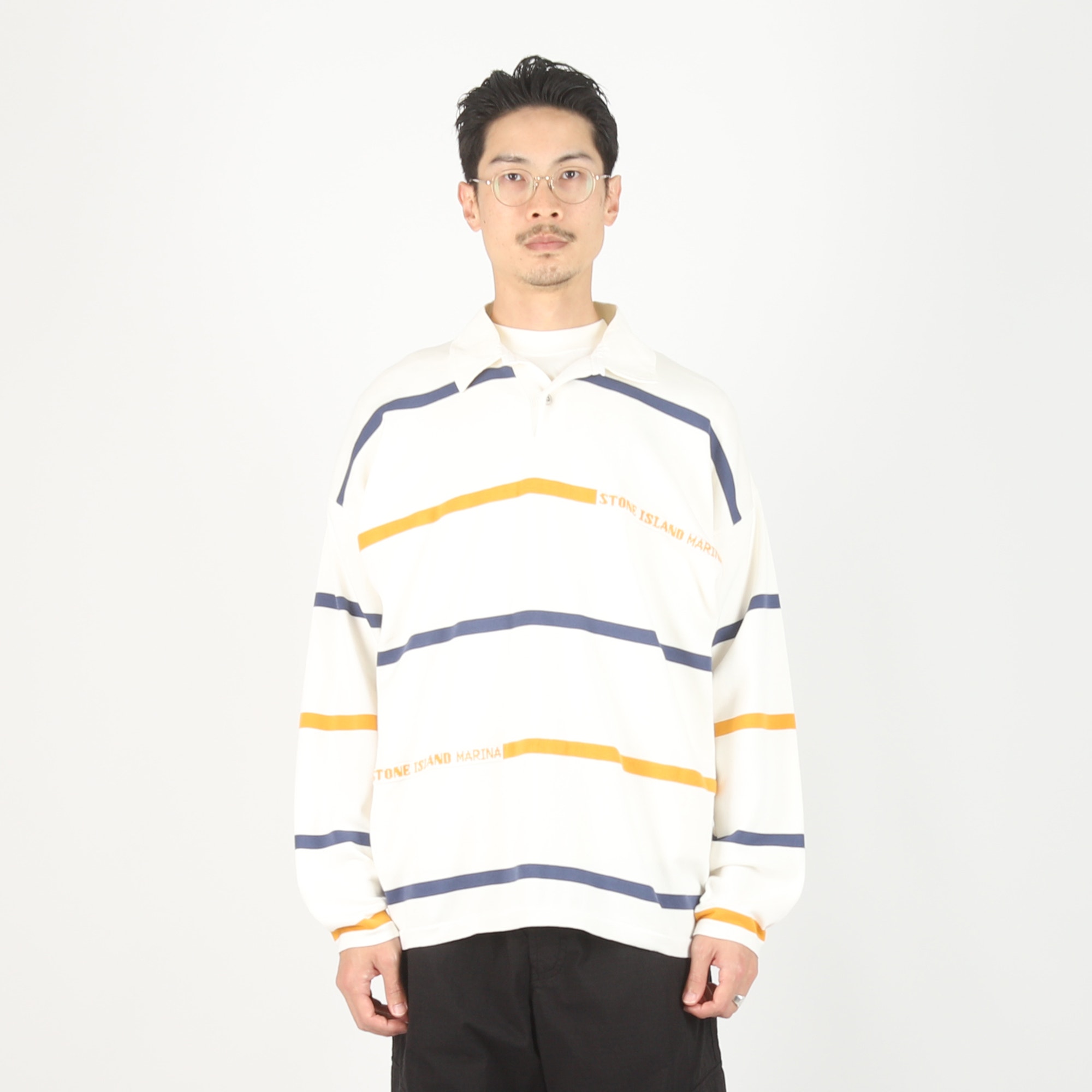 551000 LS Polo - Ivory product photo