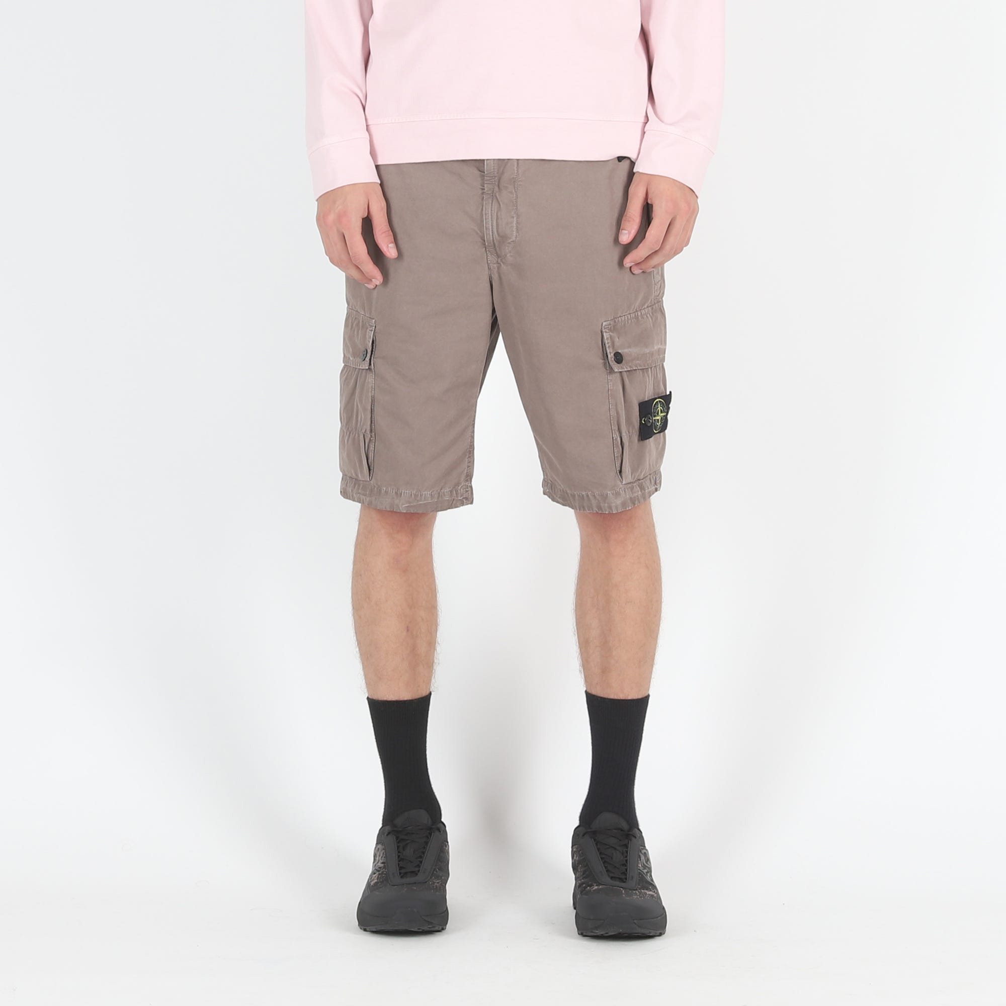 Grey bermuda cheap shorts