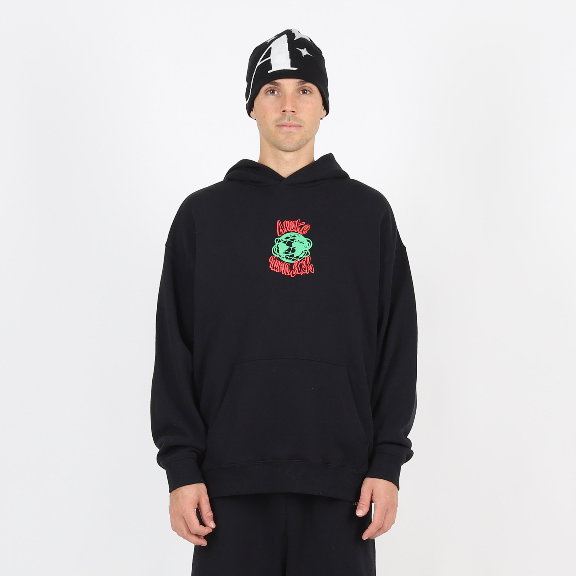 Globe Hoodie - Black product photo