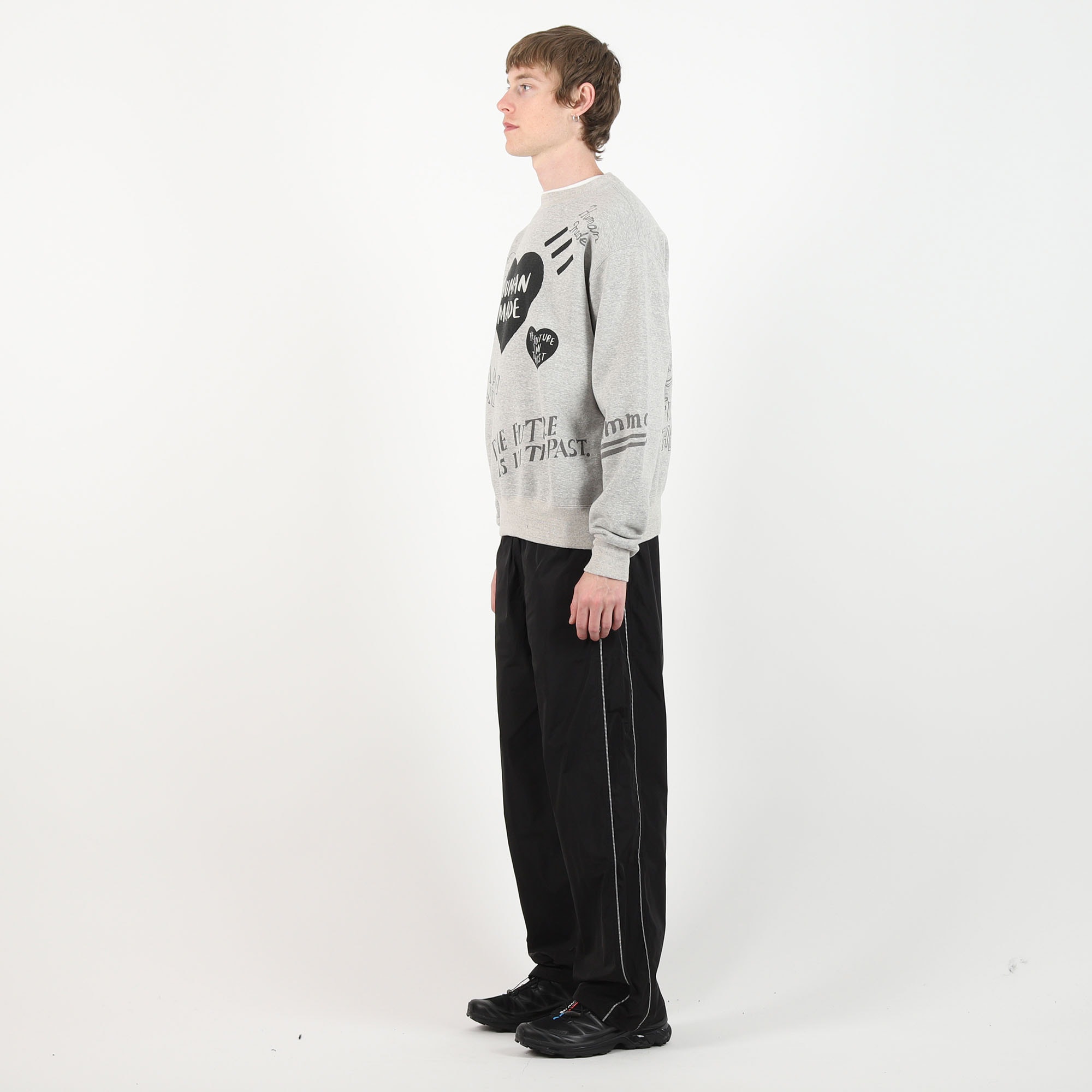 Reflective Line Pants - Black product photo
