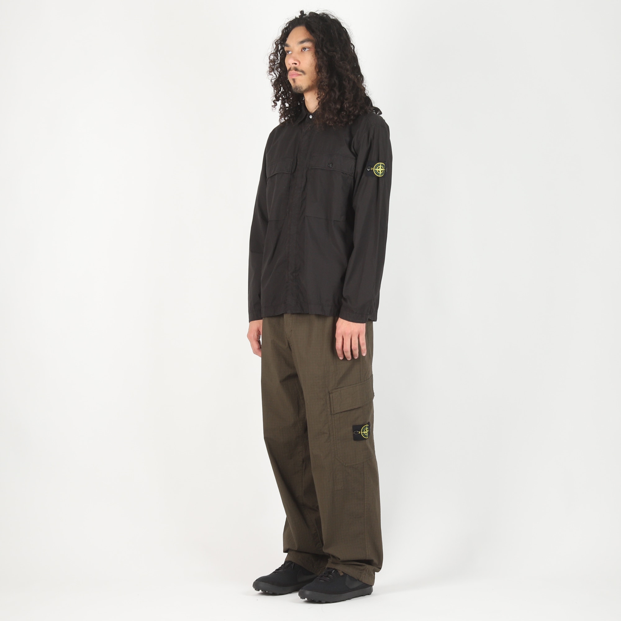 112000 Overshirt - Black product photo