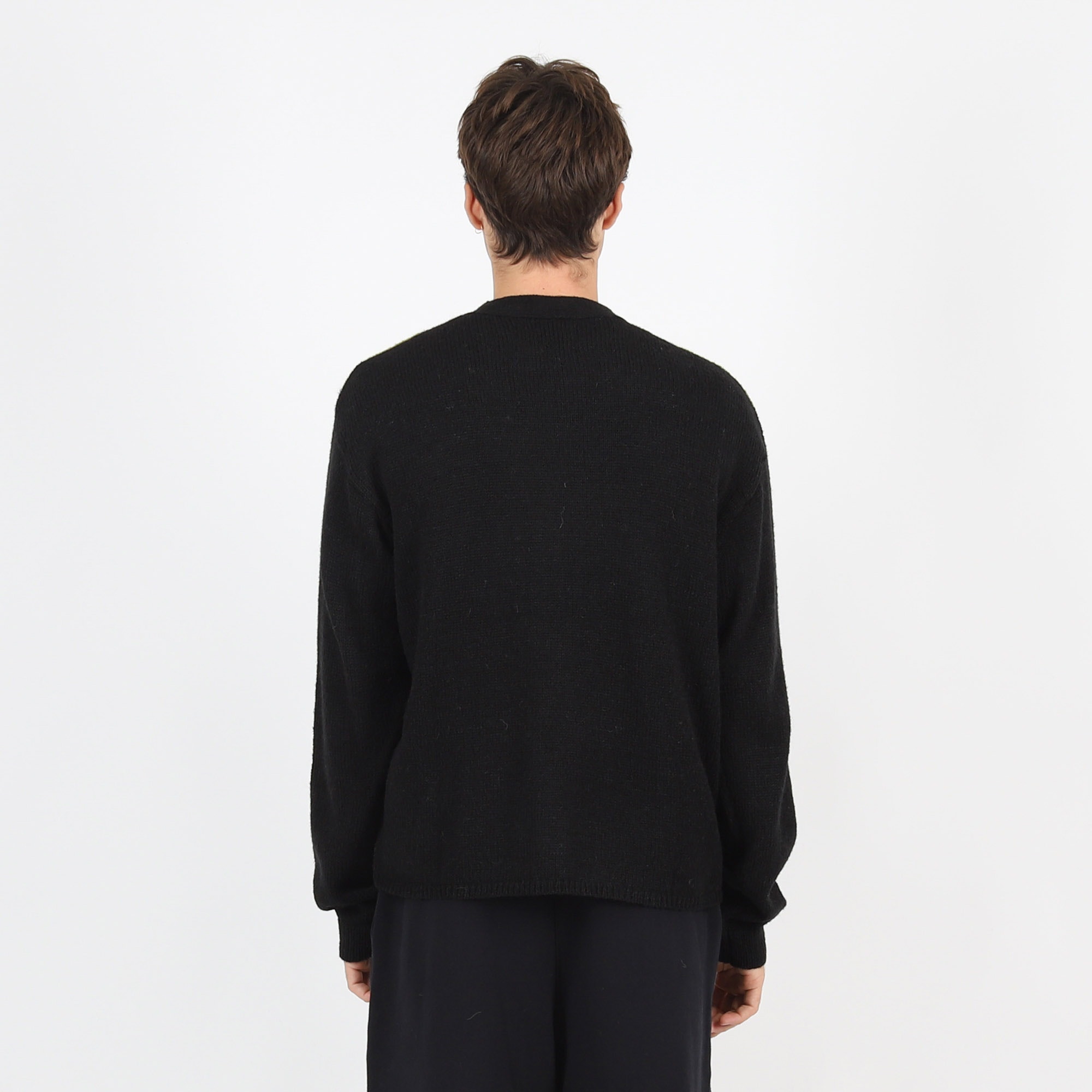 Plaid Cardigan - Black product photo