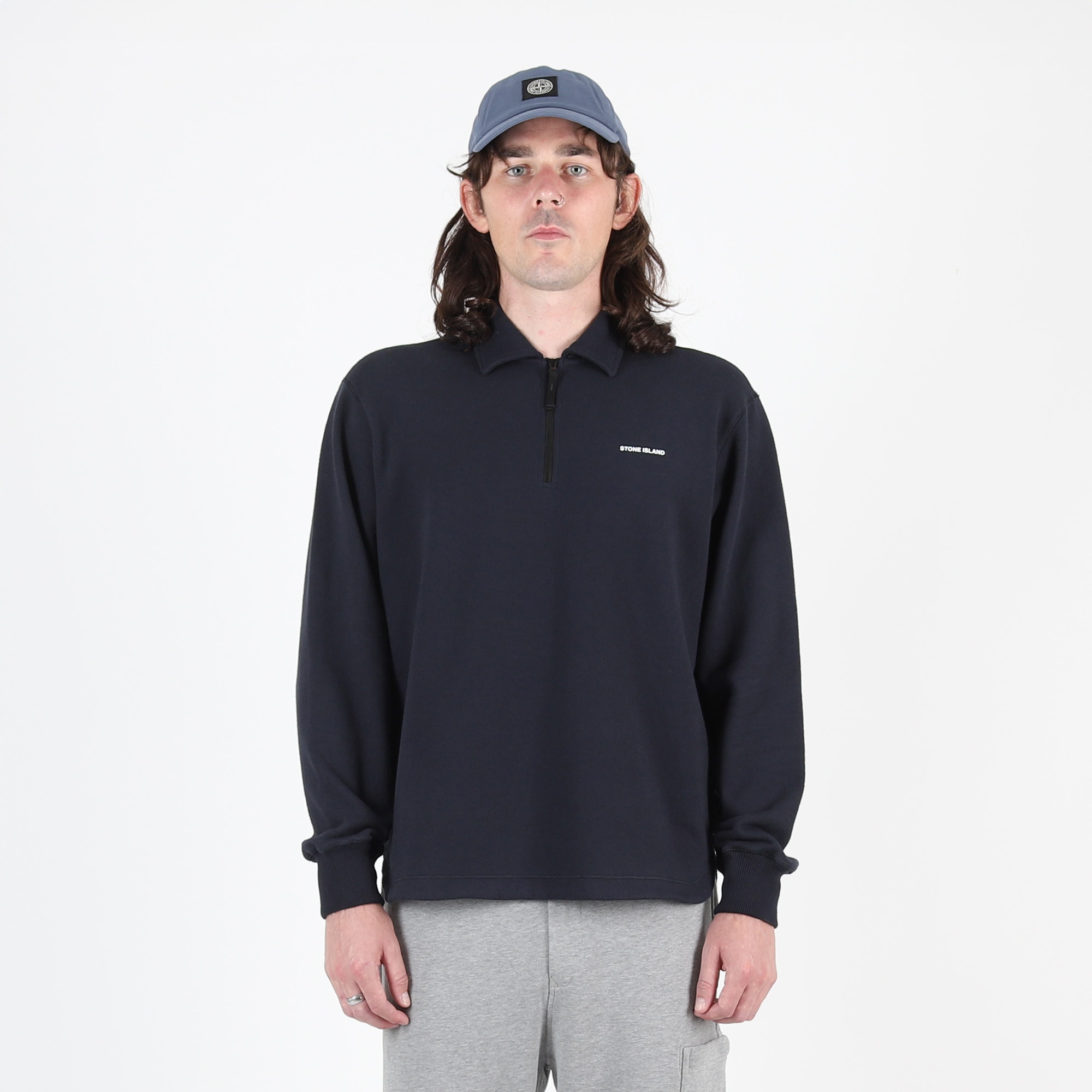 61055 Sweatshirt - Navy Blue product photo