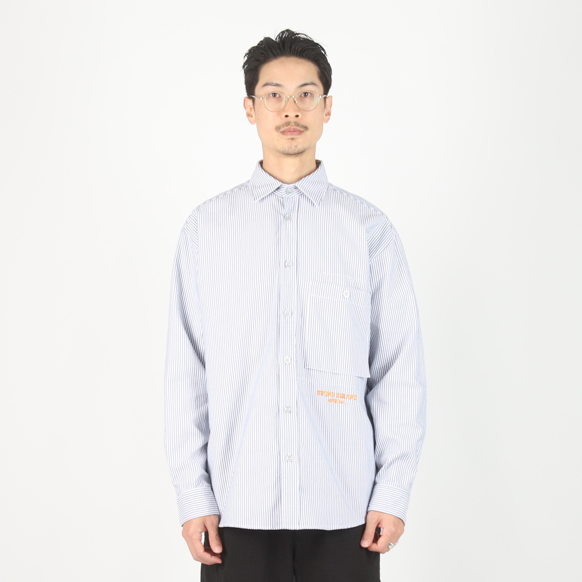 111000 Overshirt - Blue Marine product photo
