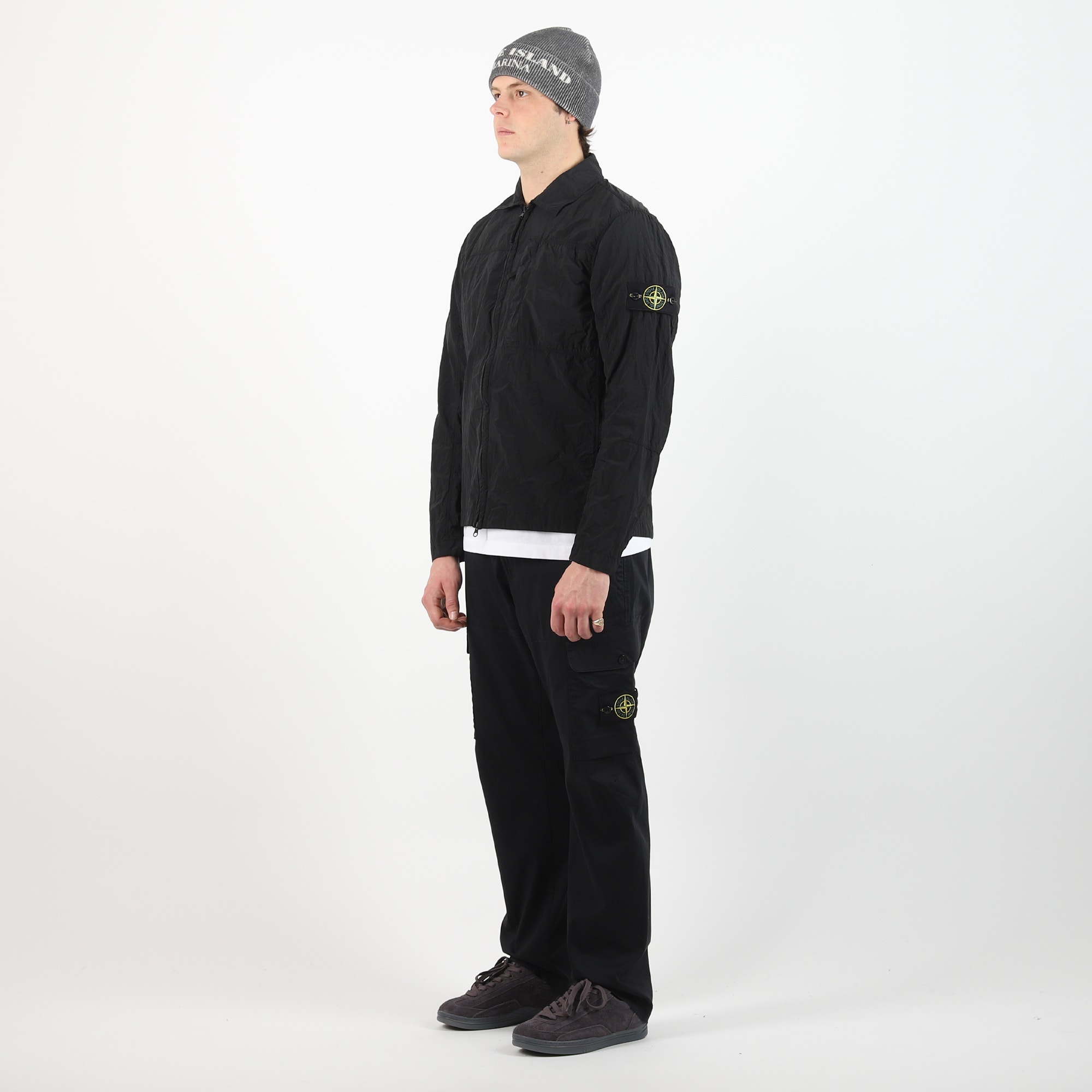 11819 Overshirt - Black product photo