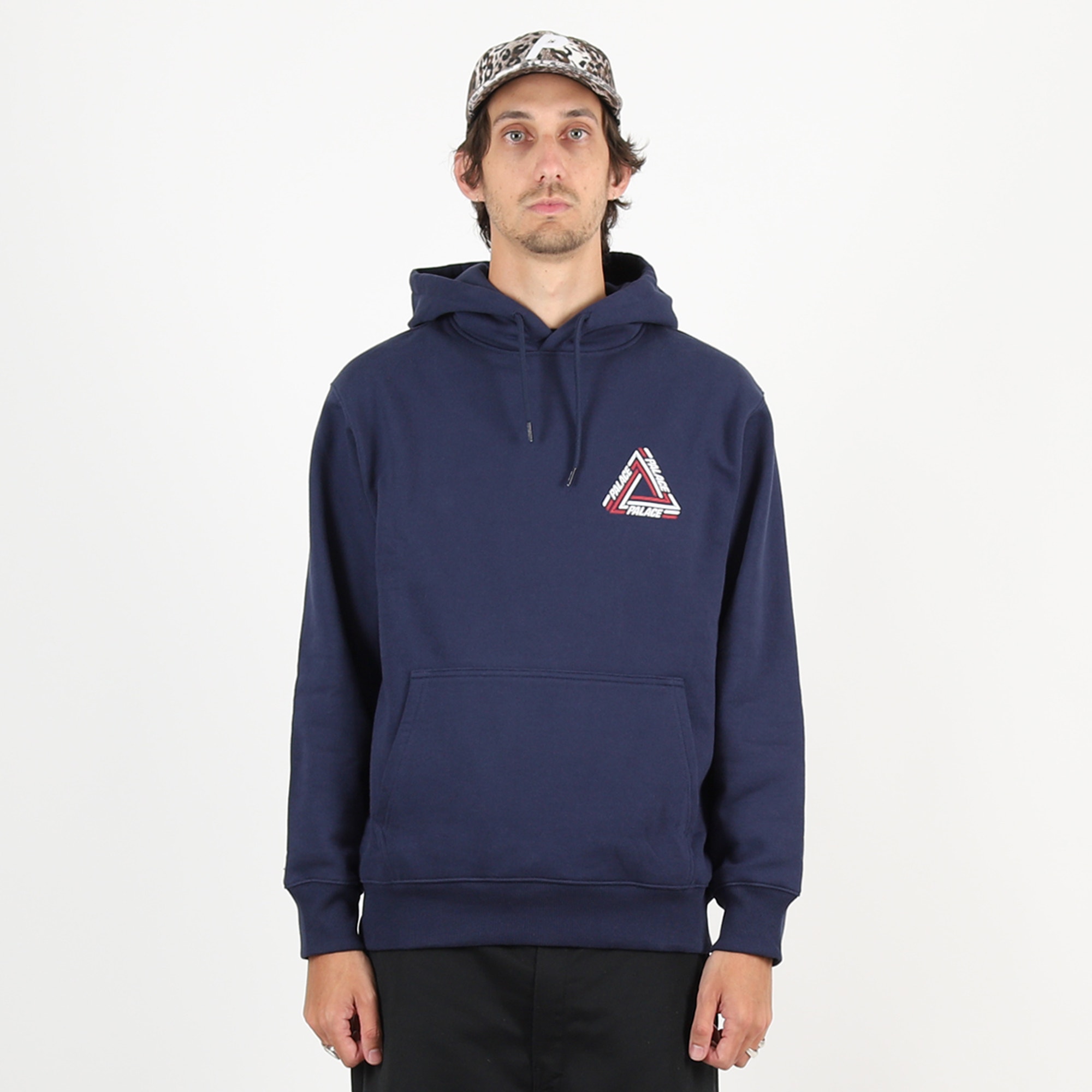 Tri-Line Hood - Navy product photo