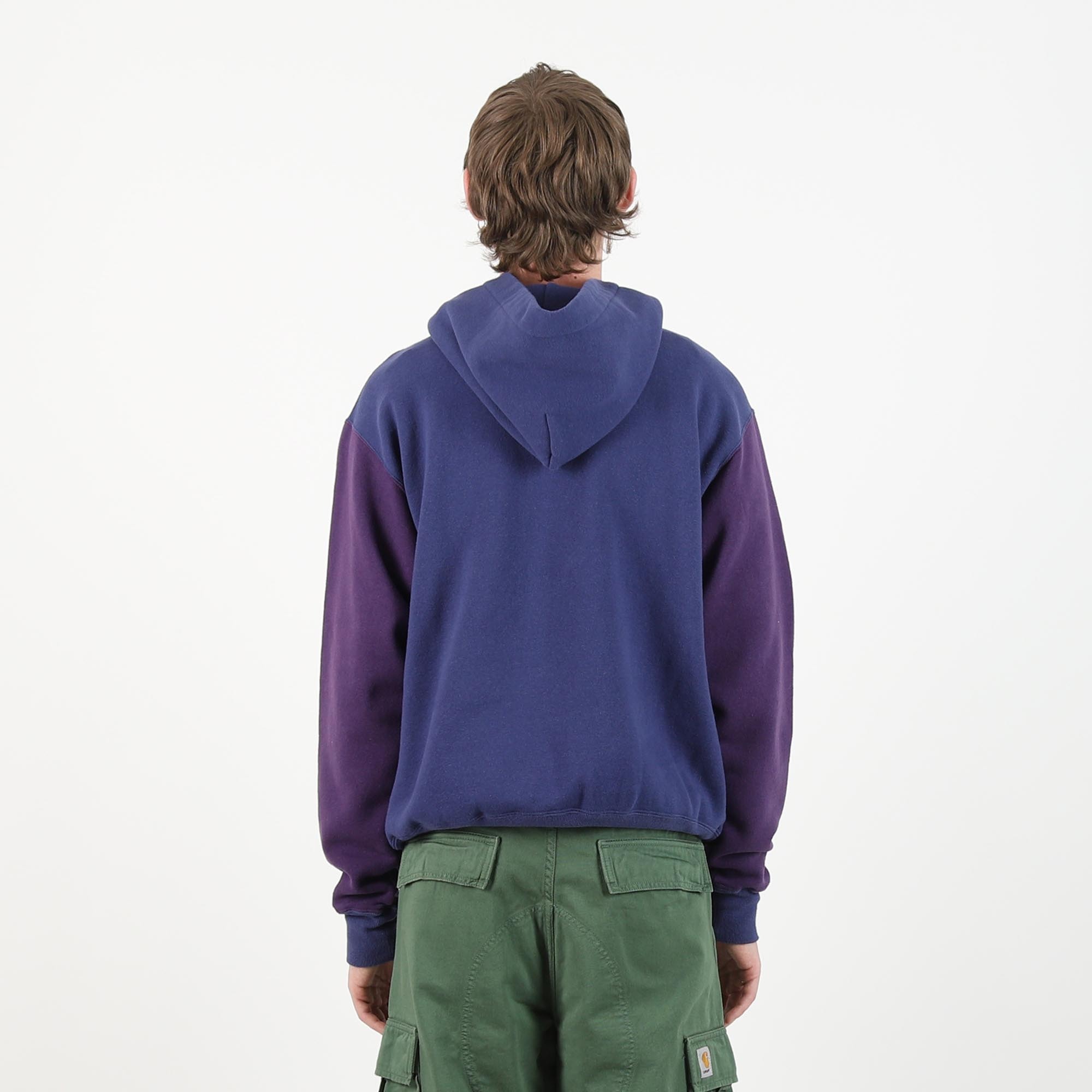 Colorblock Hoodie - Navy product photo