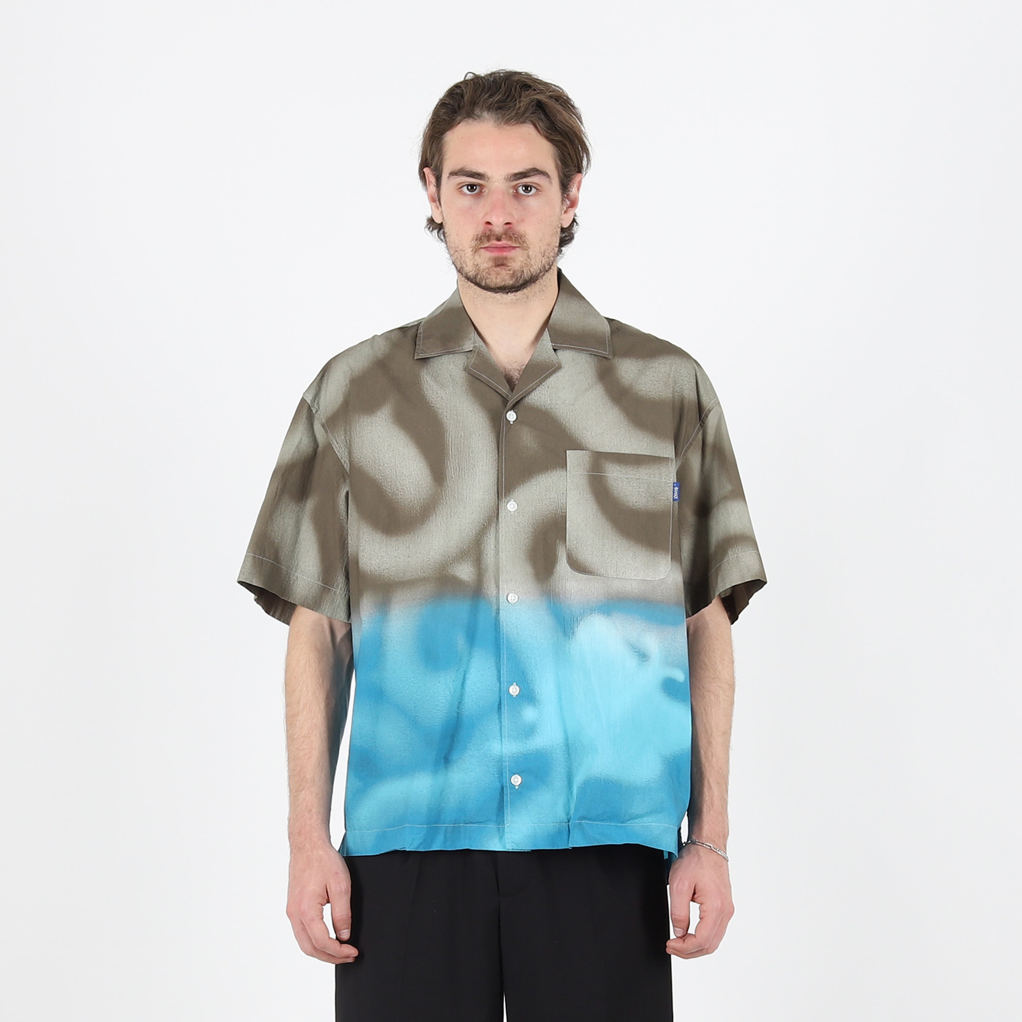 Awake x Mundo Dip Dyed Camp Shirt - Brown