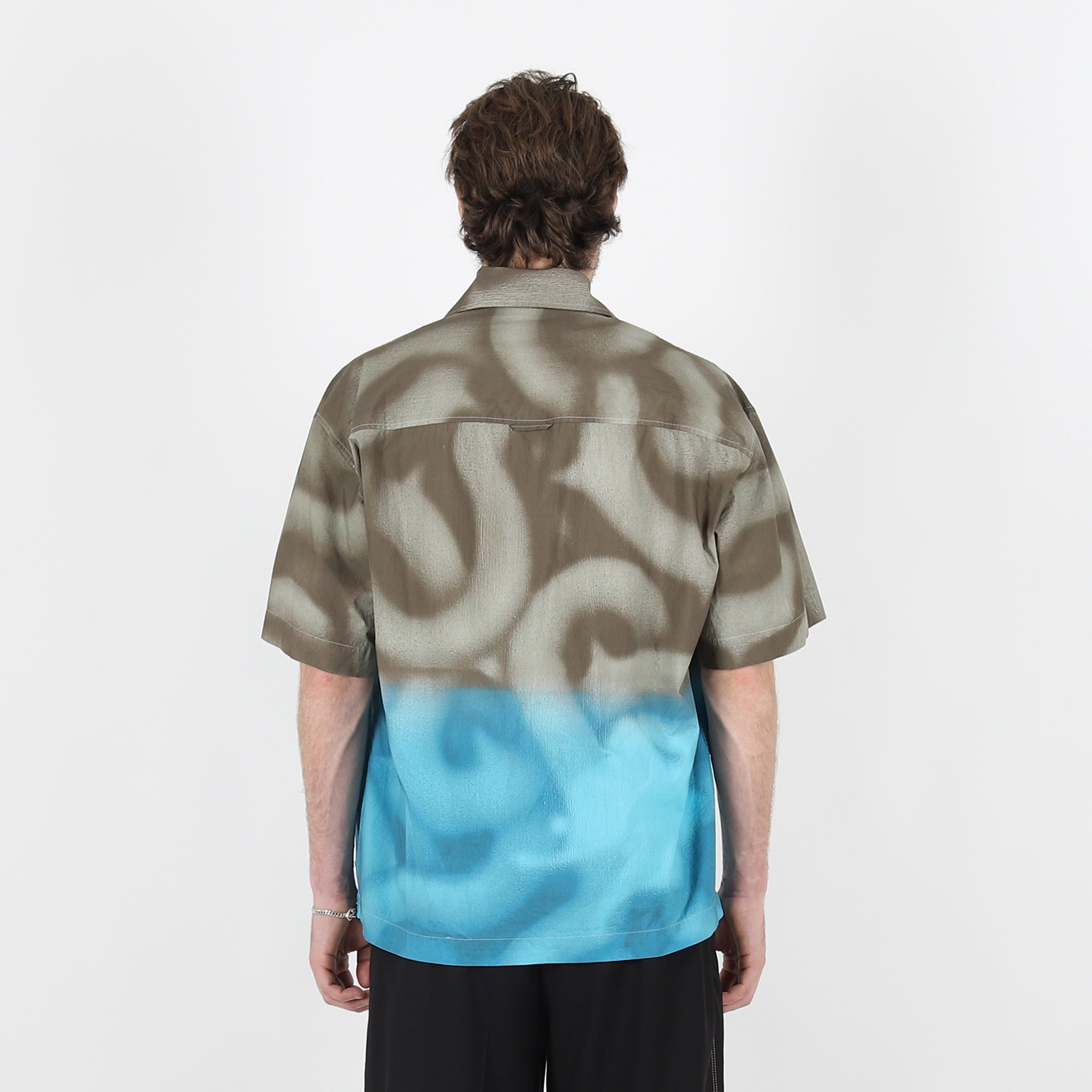Awake x Mundo Dip Dyed Camp Shirt - Brown product photo