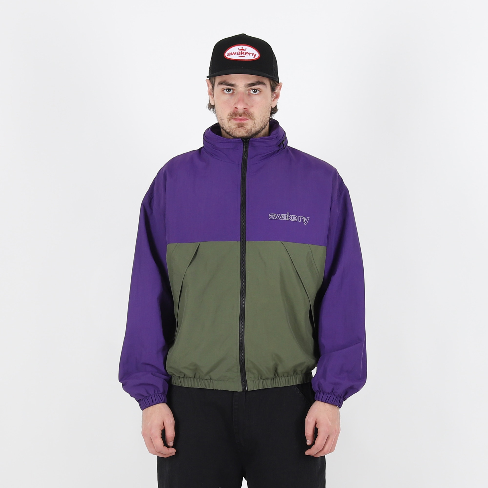 3M Logo Nylon Zip Up Shell - Purple product photo