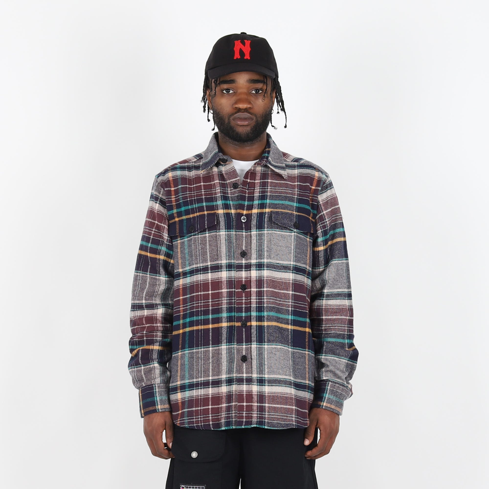 Heavyweight plaid deals flannel shirt
