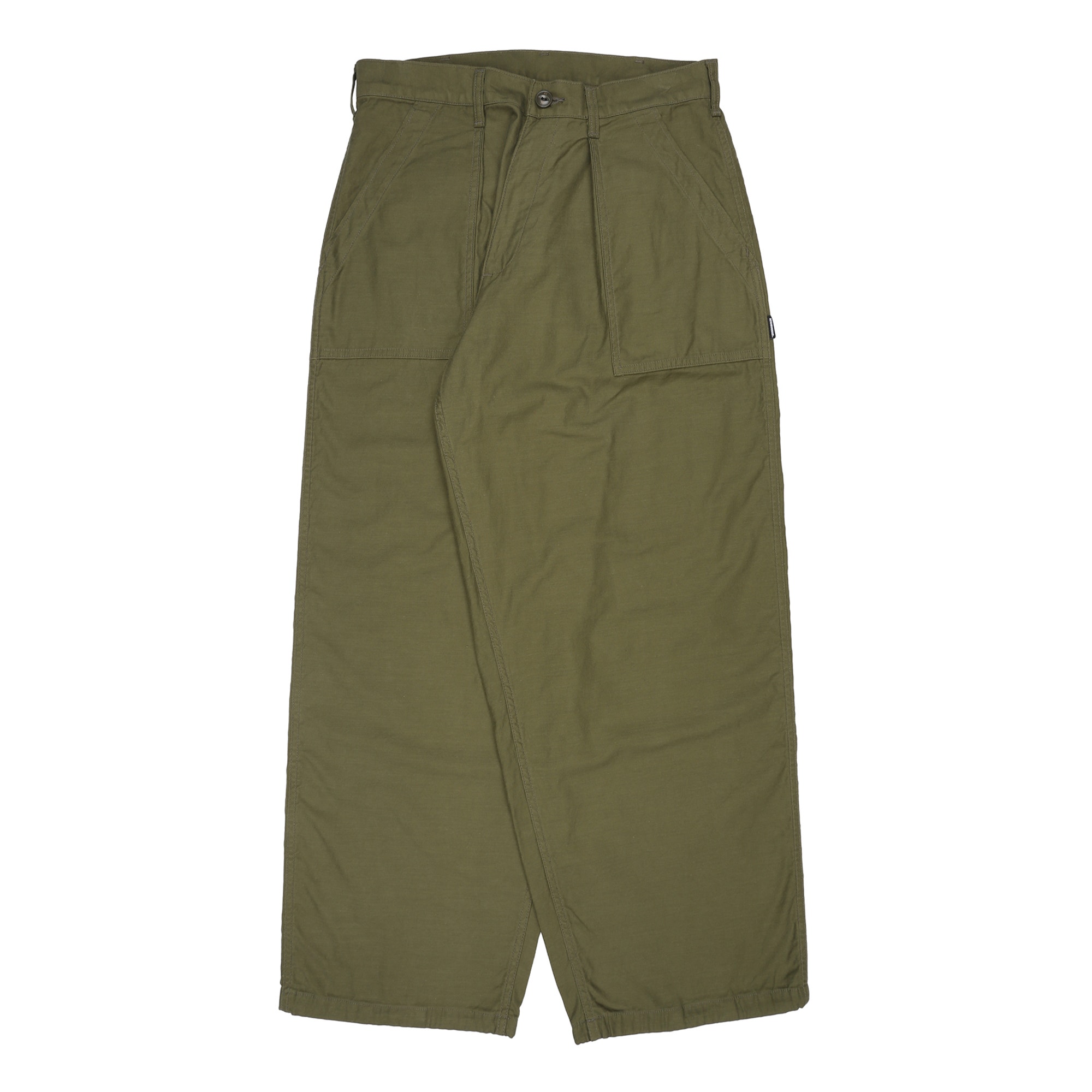 Wide Baker Pants - Olive Drab product photo