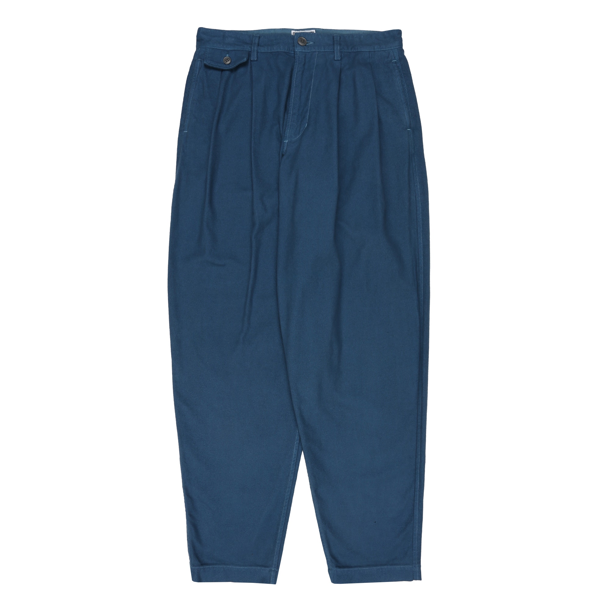 Overdye Two Tuck Pants - Blue product photo
