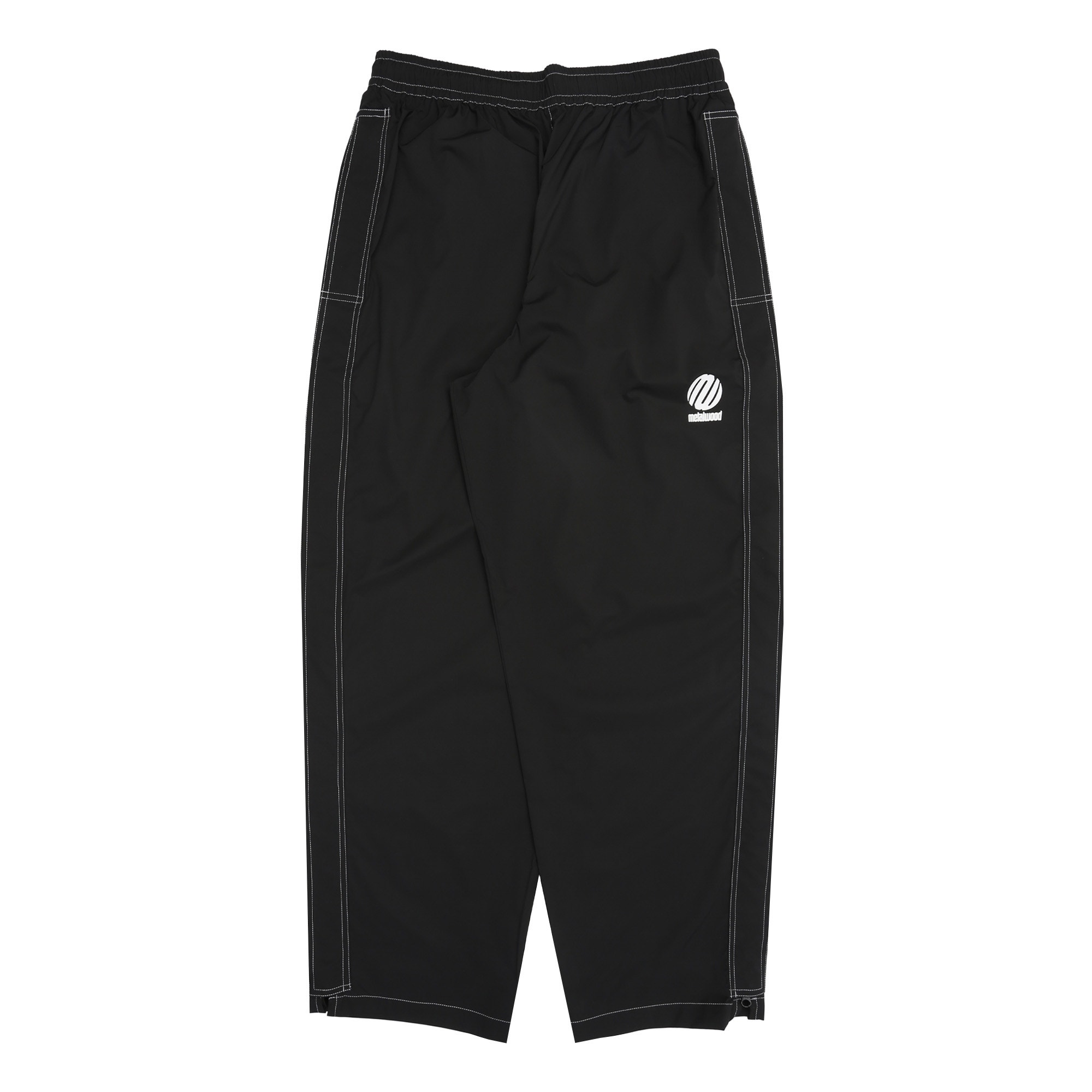 Contrast Stitch Rain Pant - Black product photo