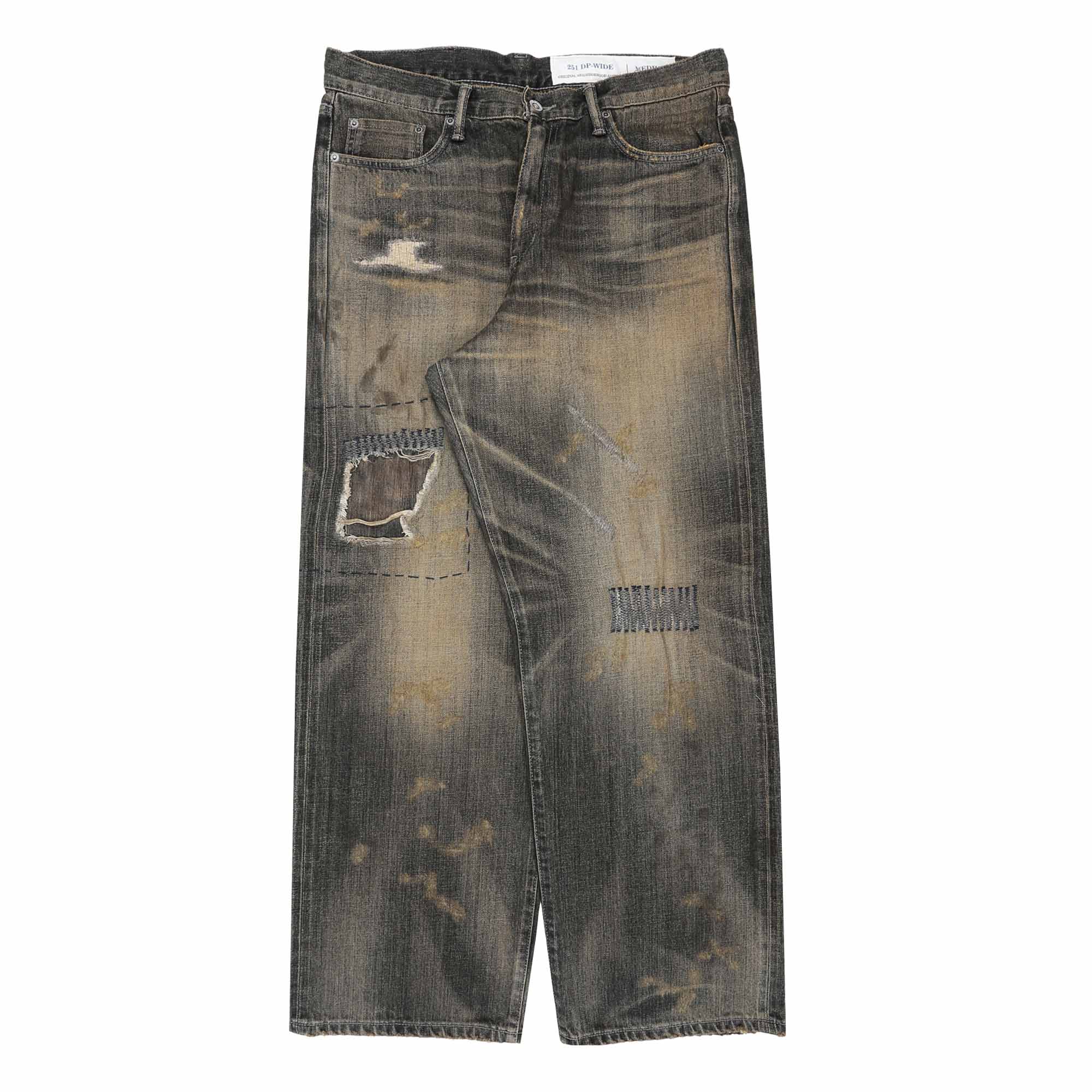 Savage Denim DP Wide Pants - Black product photo