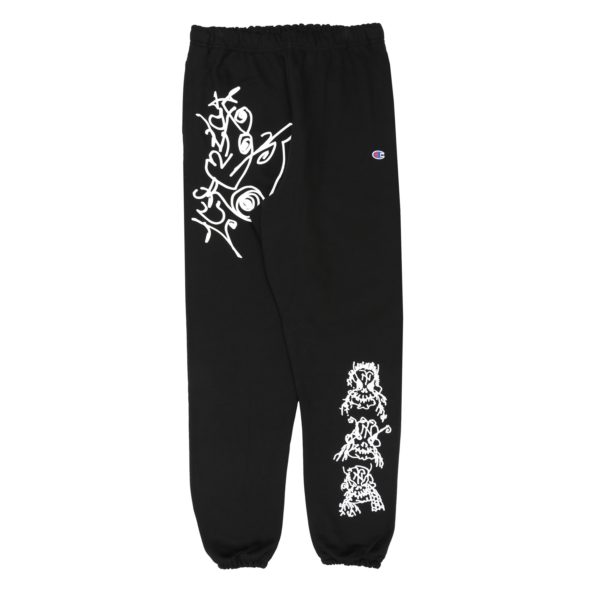 Wombat Sweatpant - Black/White product photo