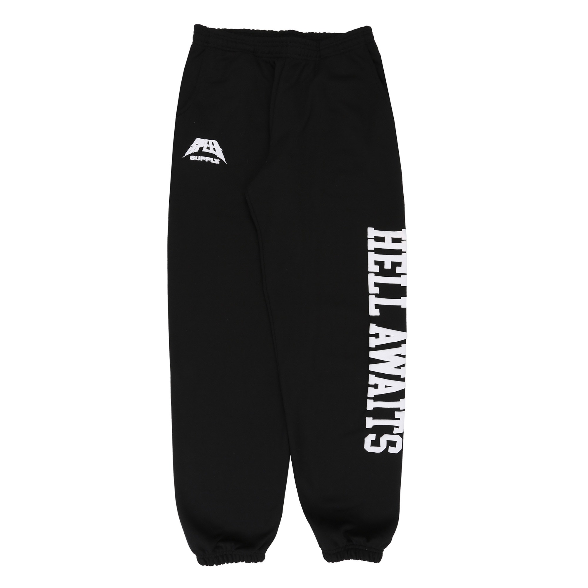 SUPPLY x SPEED Logo Sweatpant - Black product photo