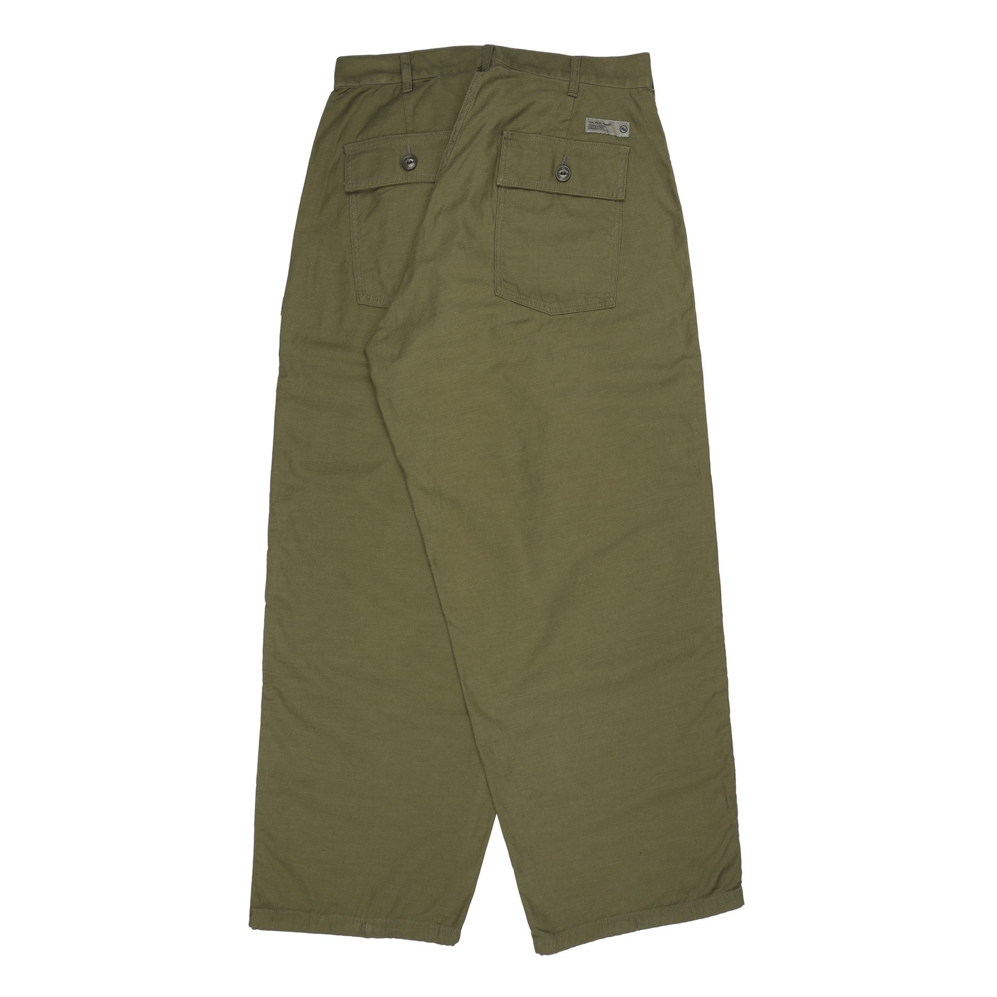 Wide Baker Pants - Olive Drab product photo