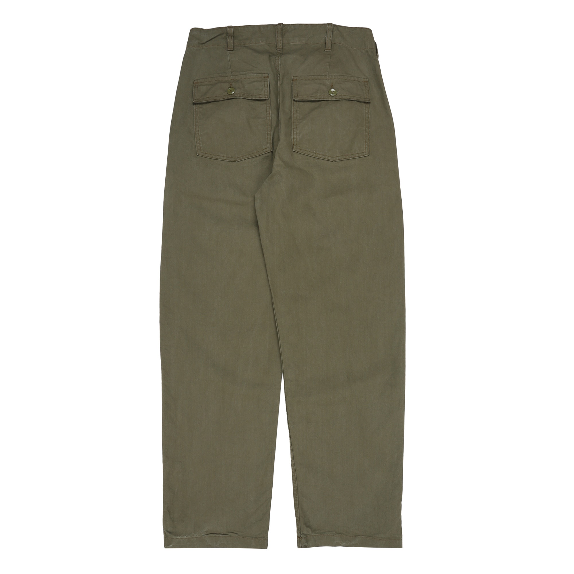 Pleated Fatigue Pant - Army Green product photo
