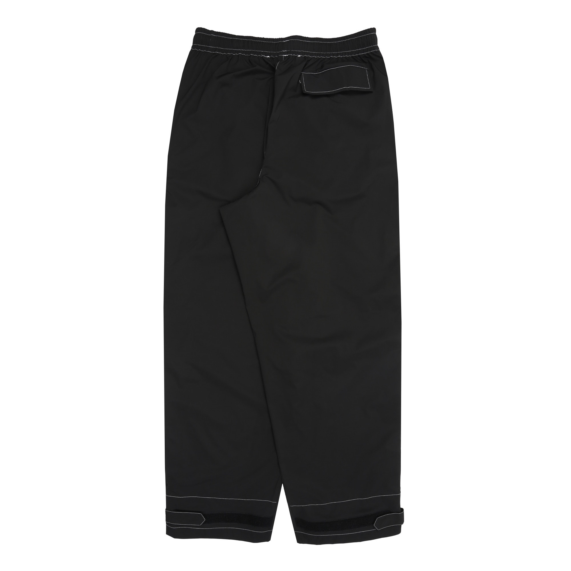 Contrast Stitch Rain Pant - Black product photo