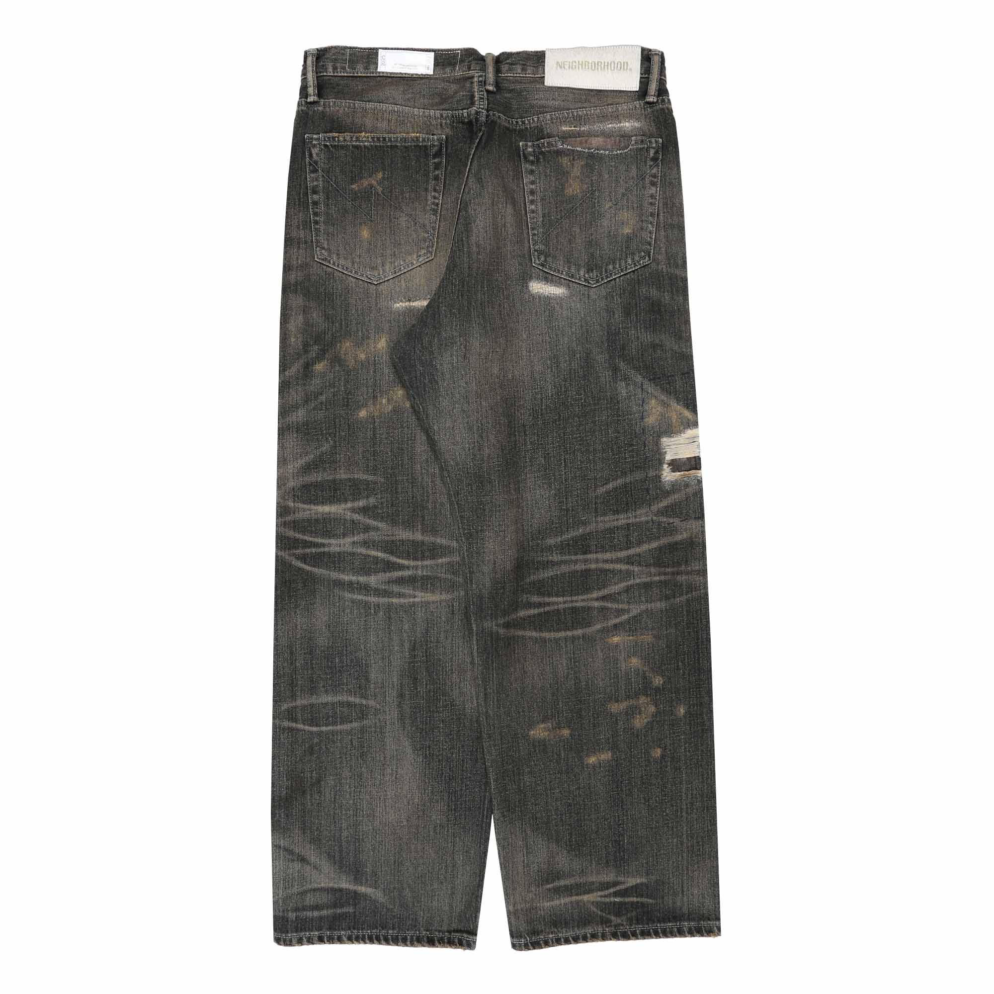 Savage Denim DP Wide Pants - Black product photo