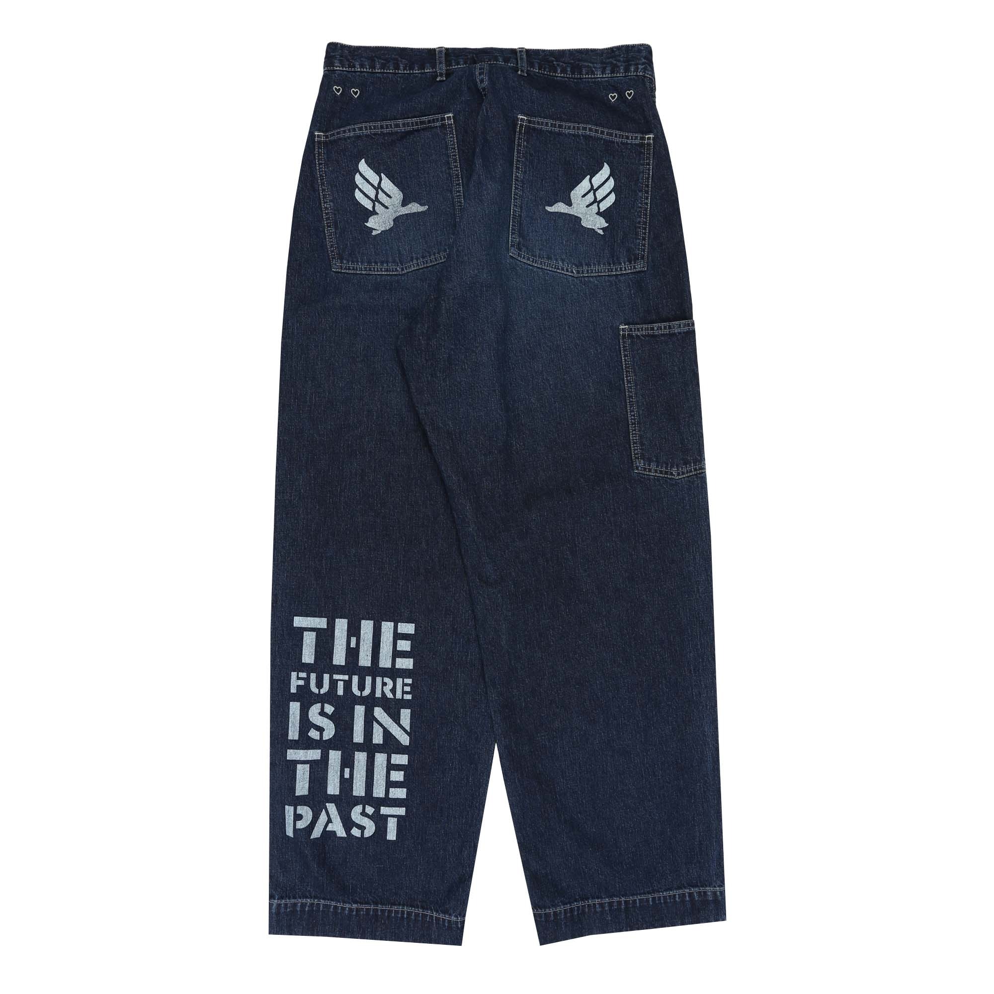 Denim Sailor Pants - Indigo product photo