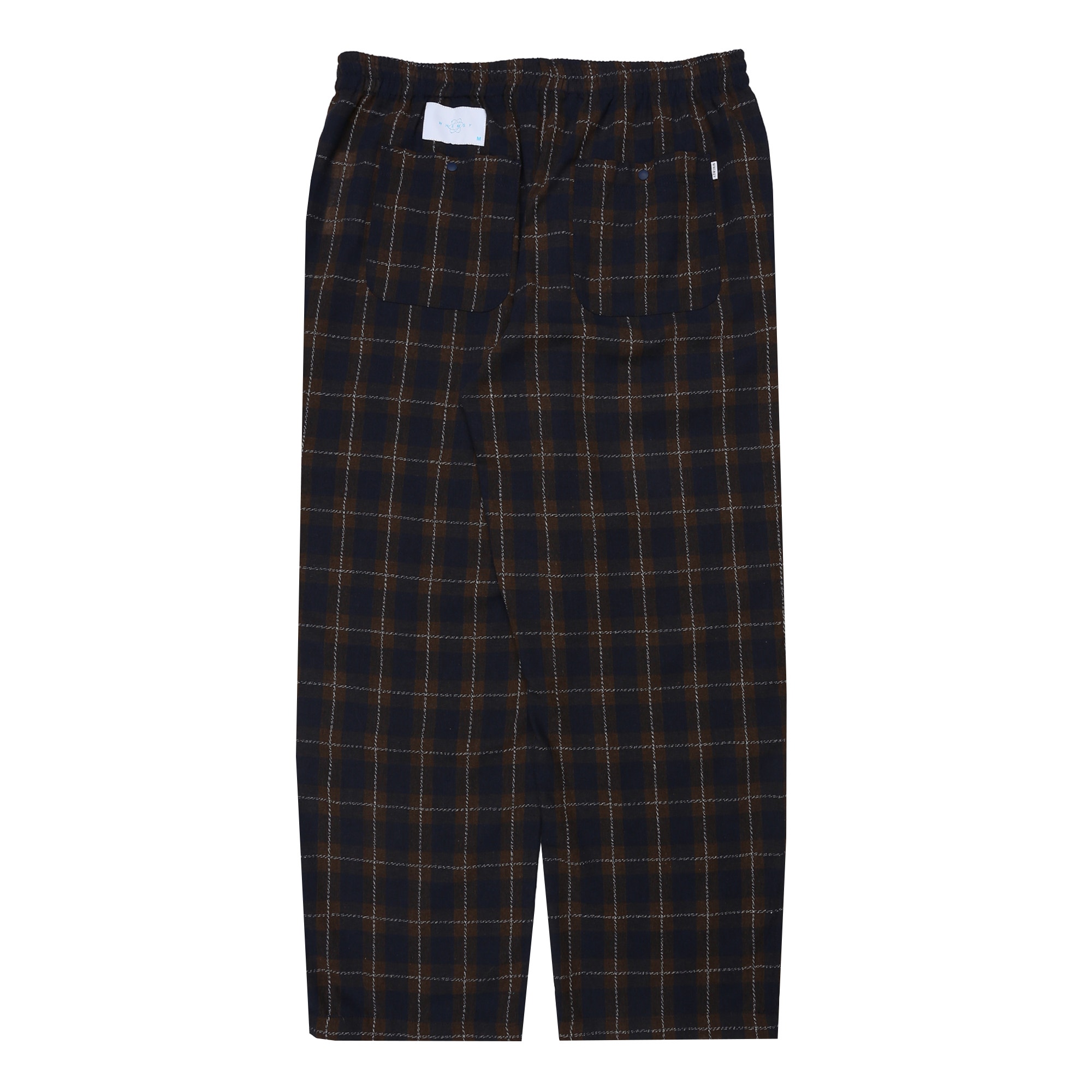 Plaid Beach Pant - Navy product photo