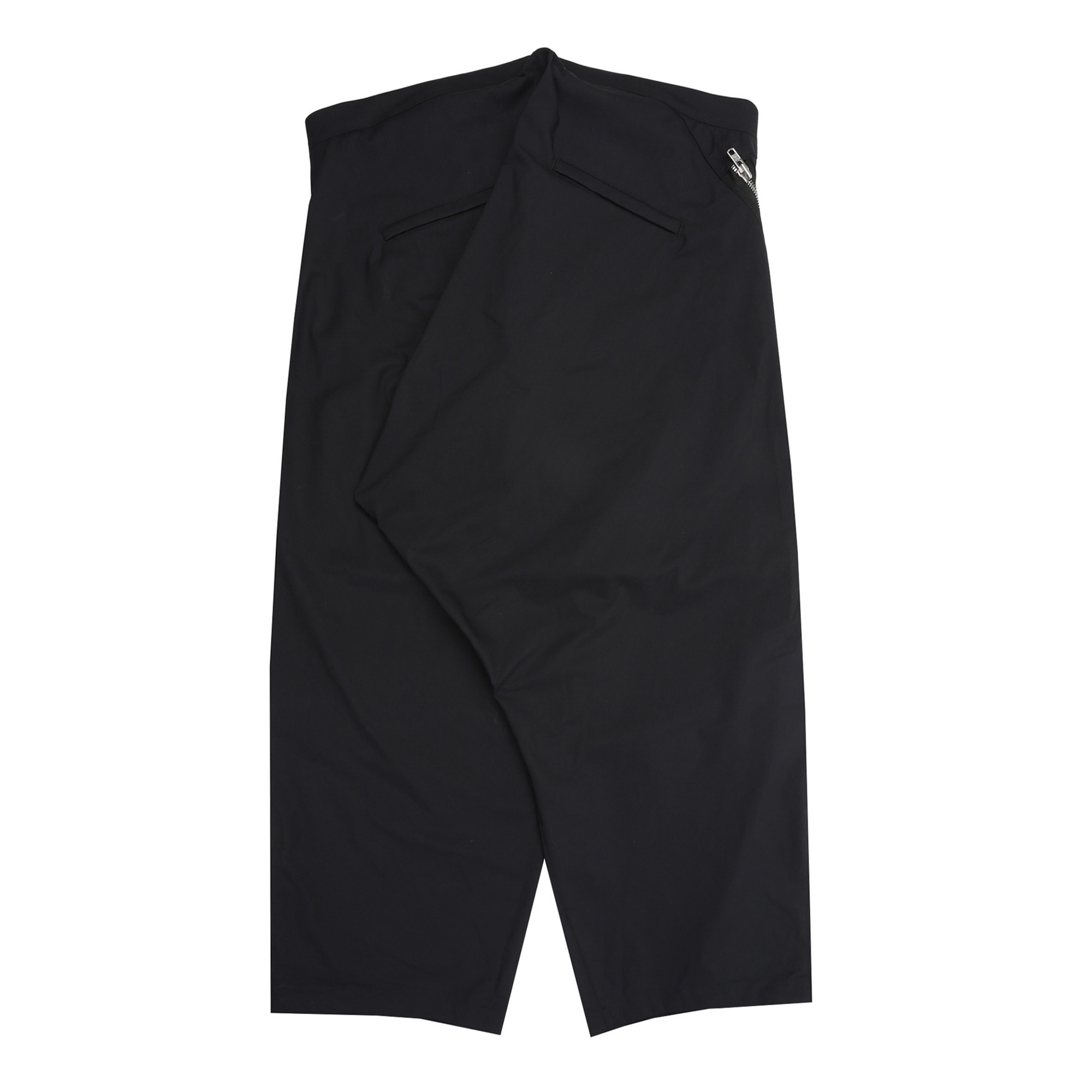 Nylon Ultrawide Drawcord Cargo - Black product photo