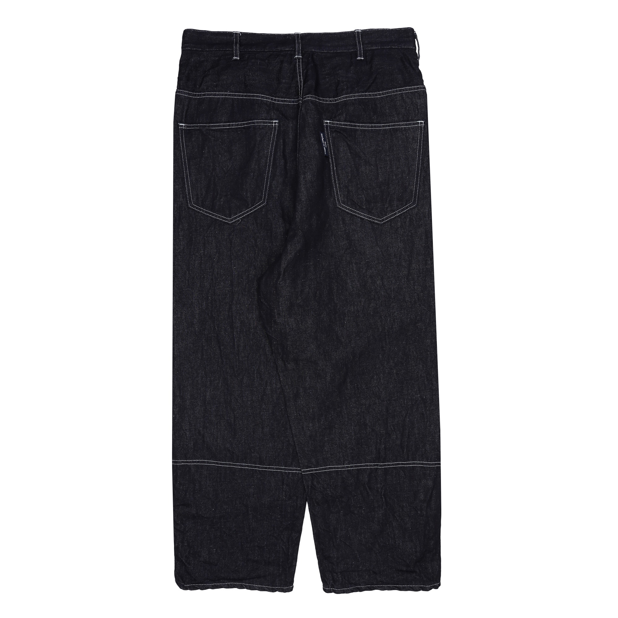 Cotton Linen Denim Pant - Navy product photo