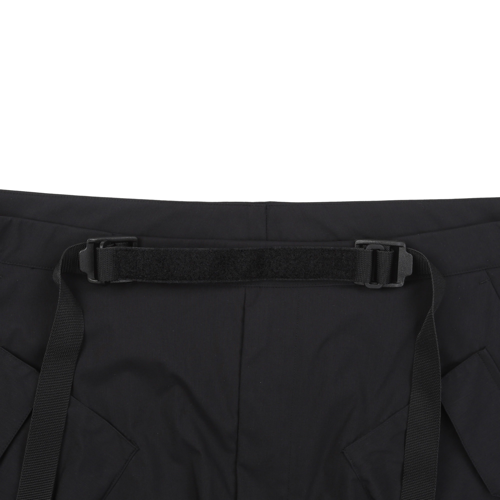 Nylon Ultrawide Drawcord Cargo - Black product photo