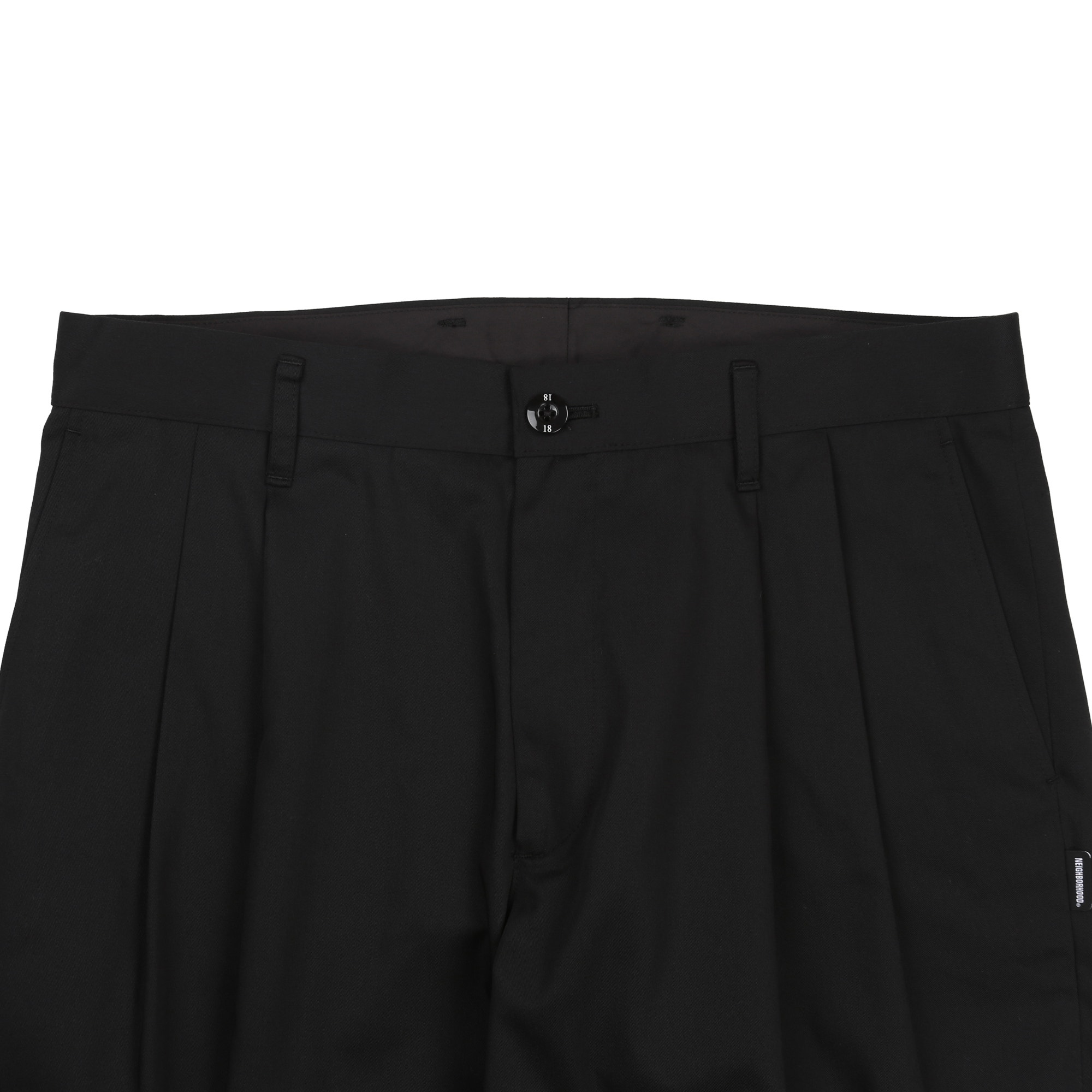 Two Tuck Pants - Black product photo