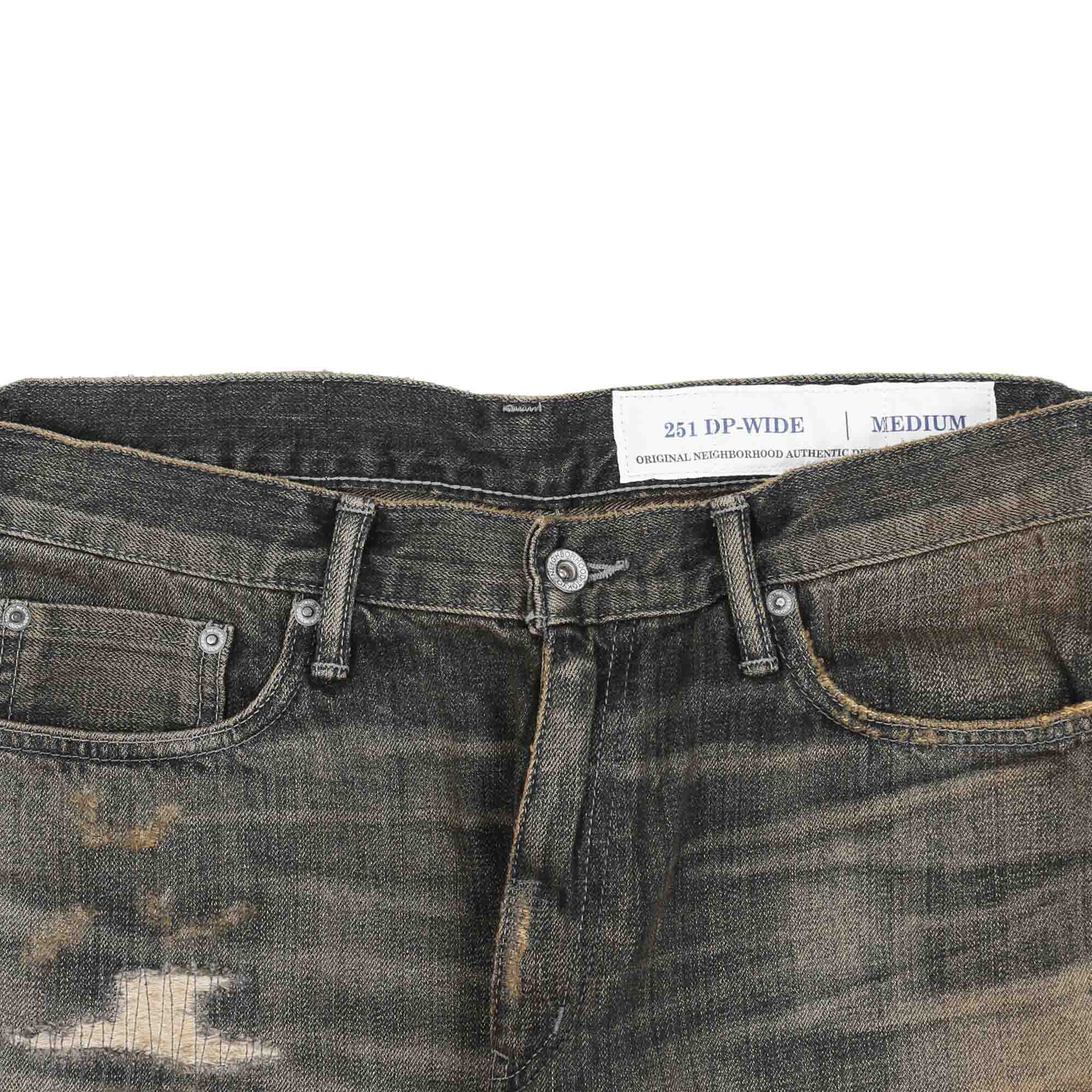 Savage Denim DP Wide Pants - Black product photo