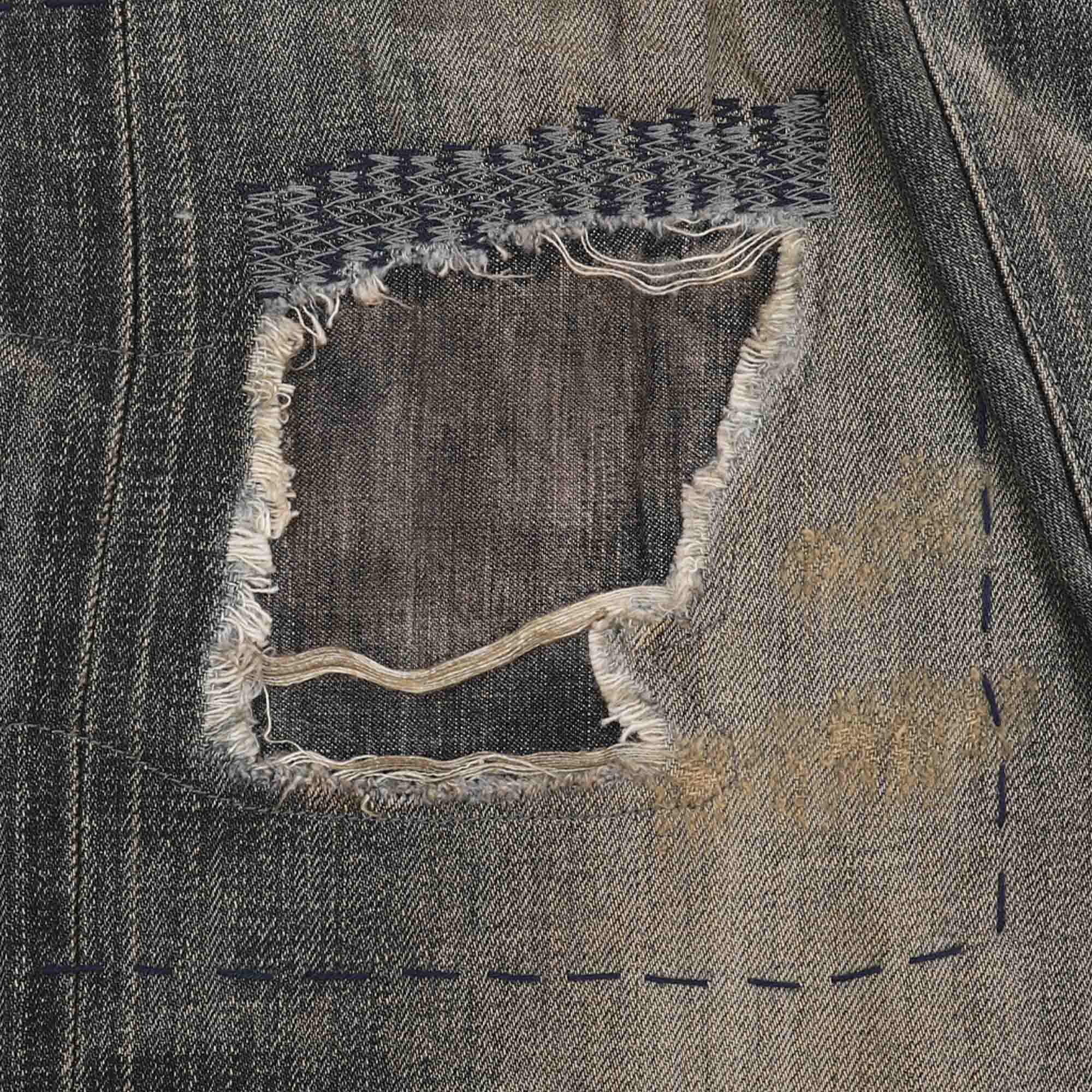 Savage Denim DP Wide Pants - Black product photo
