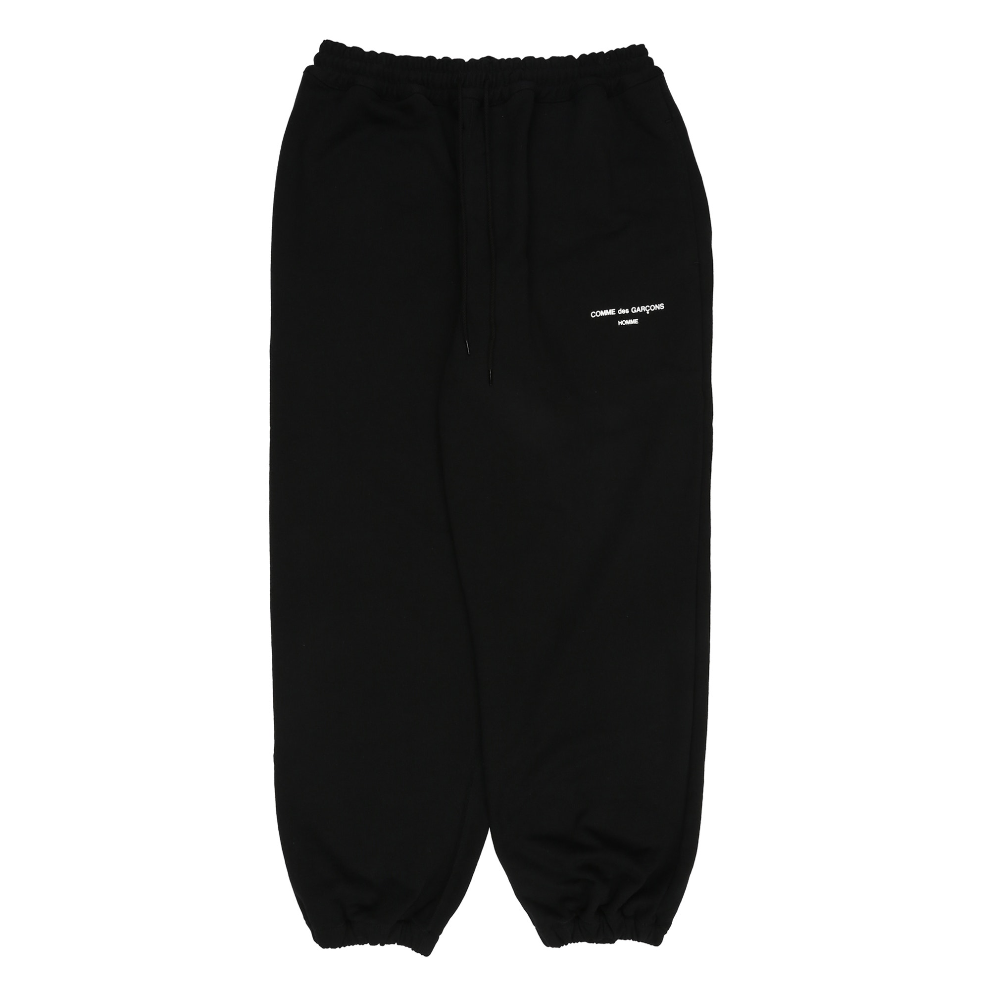 Wool Serge Garment Milled Pant - Black product photo
