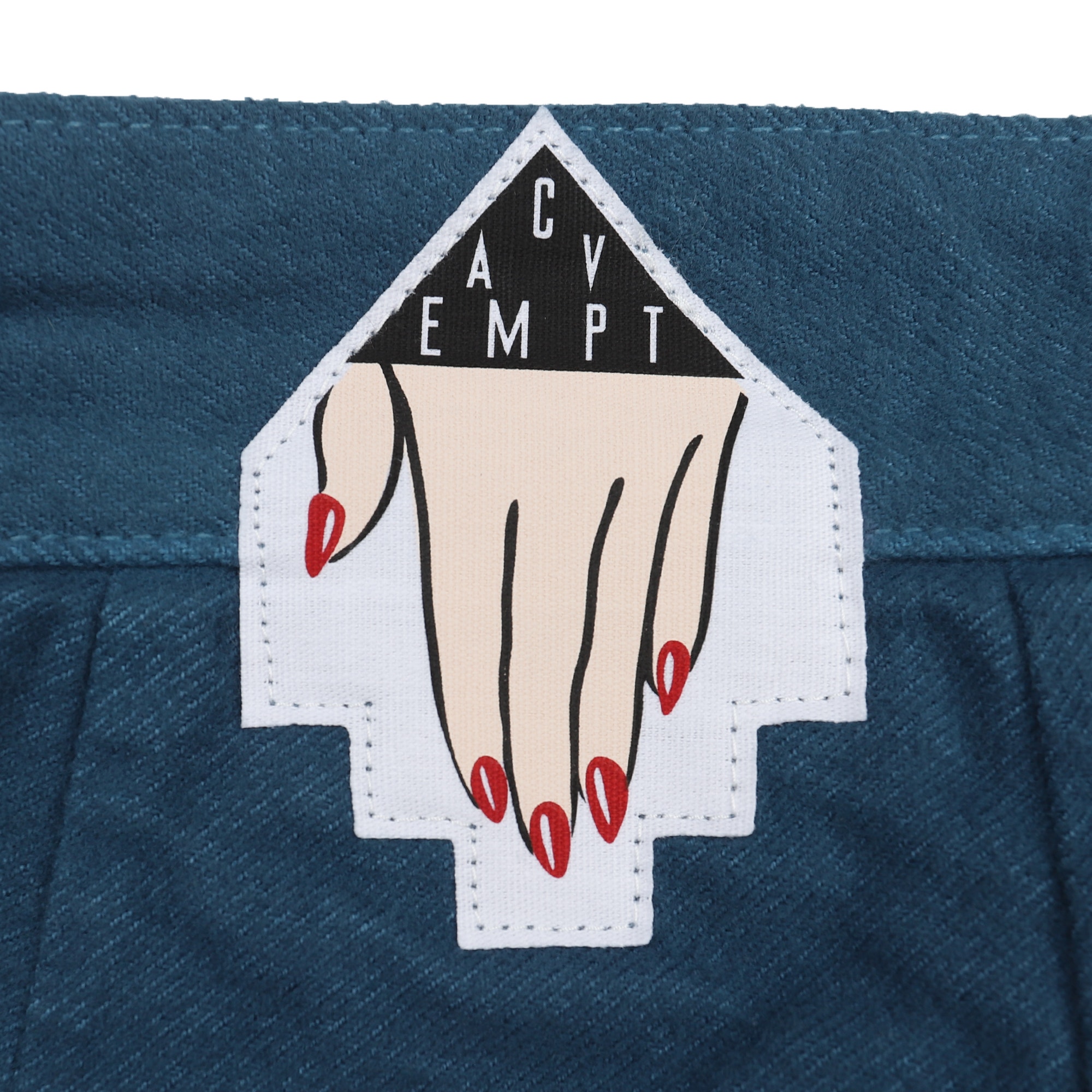 Overdye Two Tuck Pants - Blue product photo