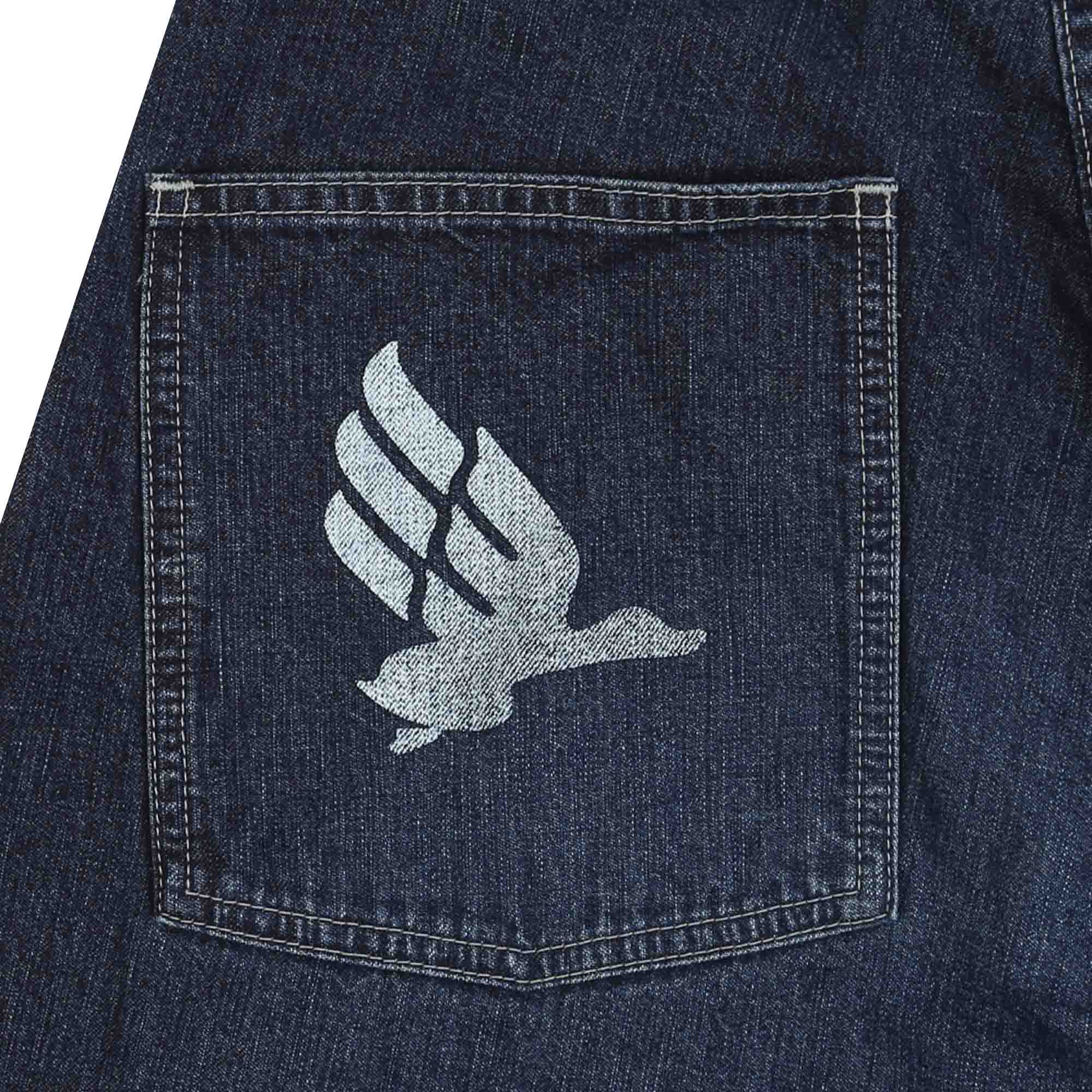 Denim Sailor Pants - Indigo product photo