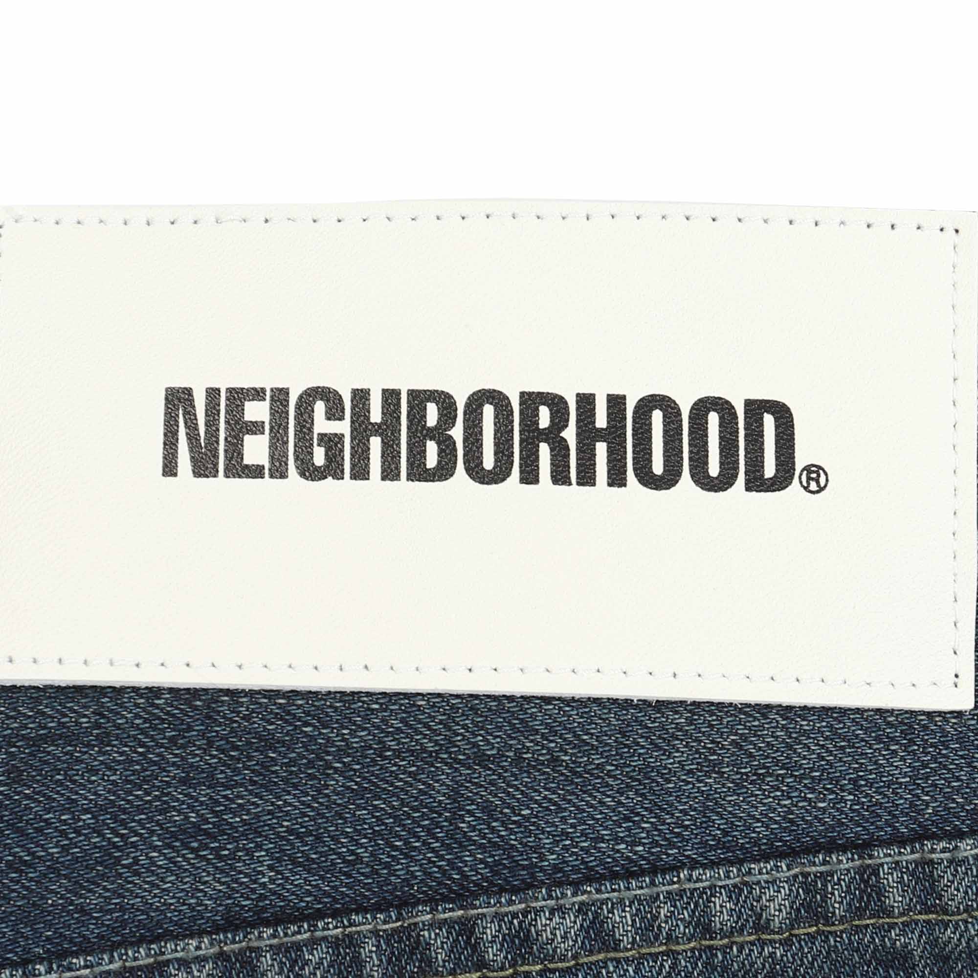 Washed Denim DP Wide Pants - Indigo product photo
