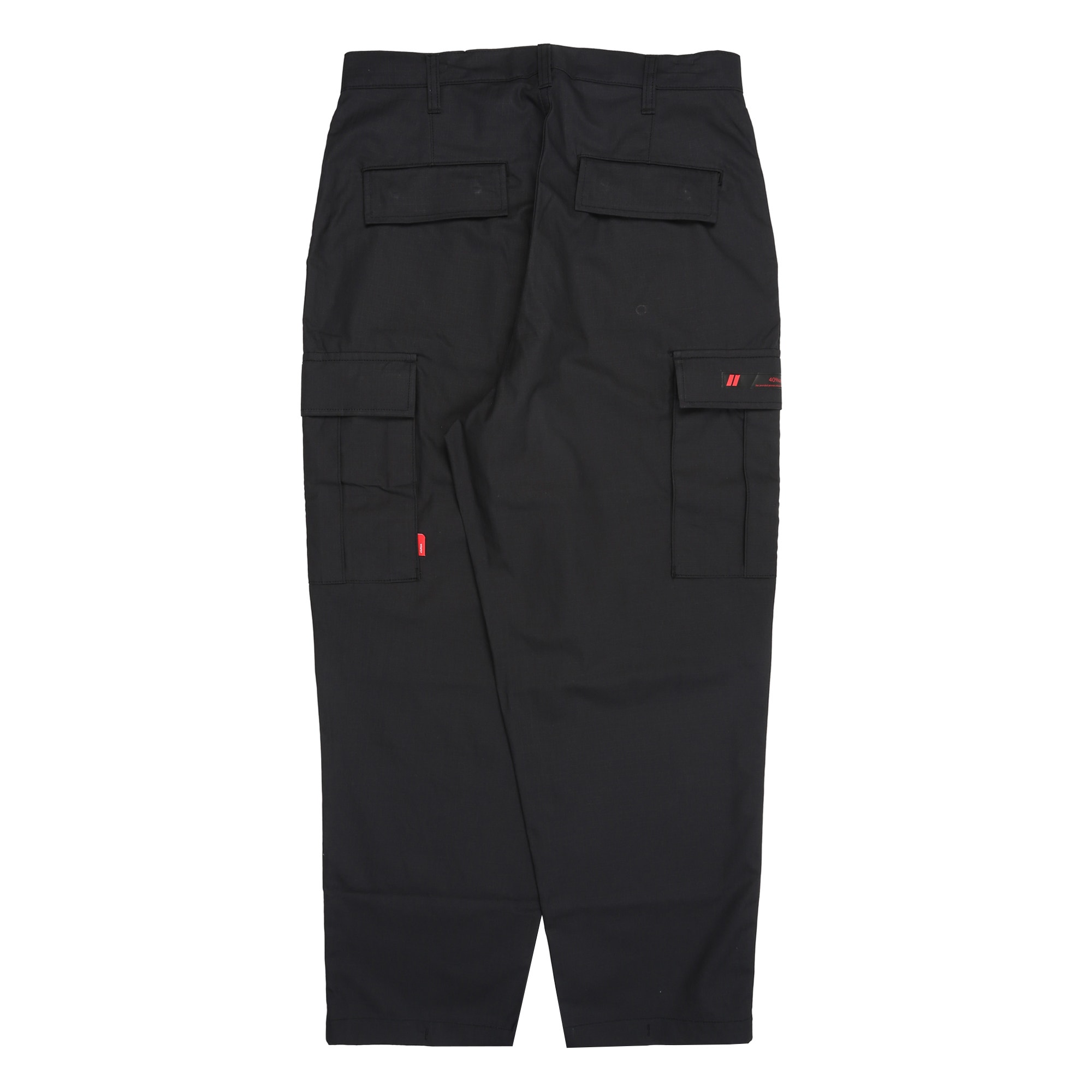 MILT9601 Cotton Ripstop Trousers - Black product photo