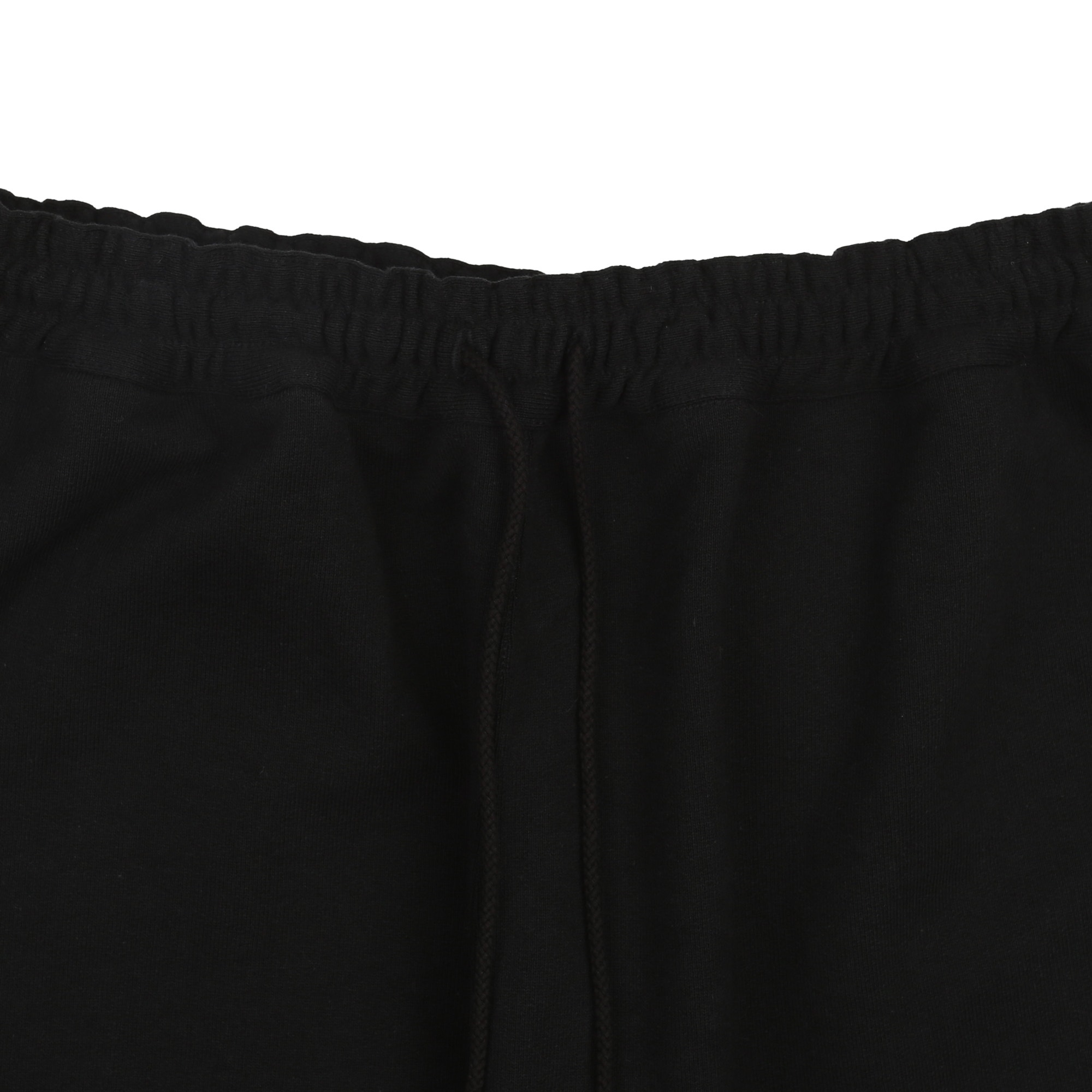 Wool Serge Garment Milled Pant - Black product photo