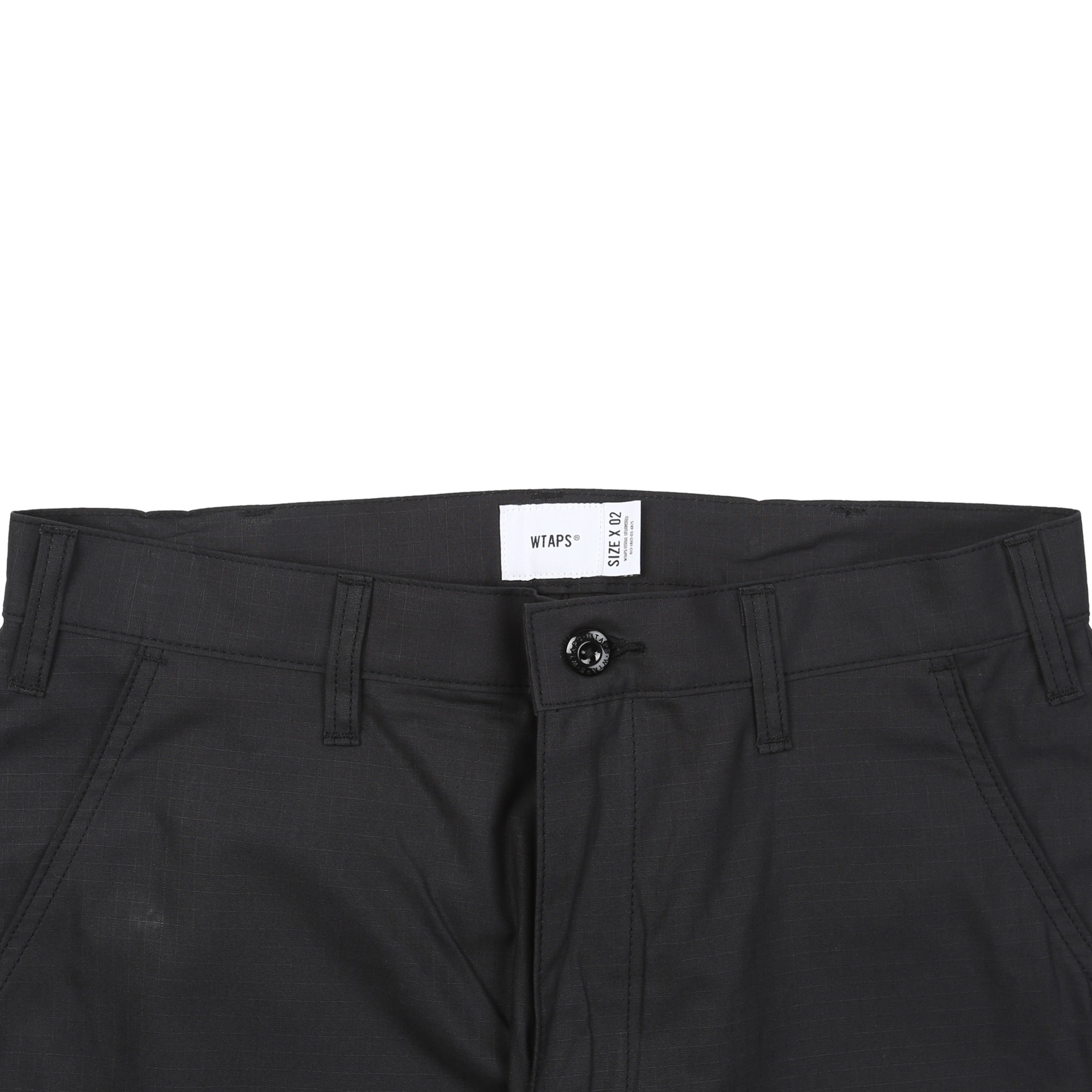 MILT9601 Cotton Ripstop Trousers - Black product photo