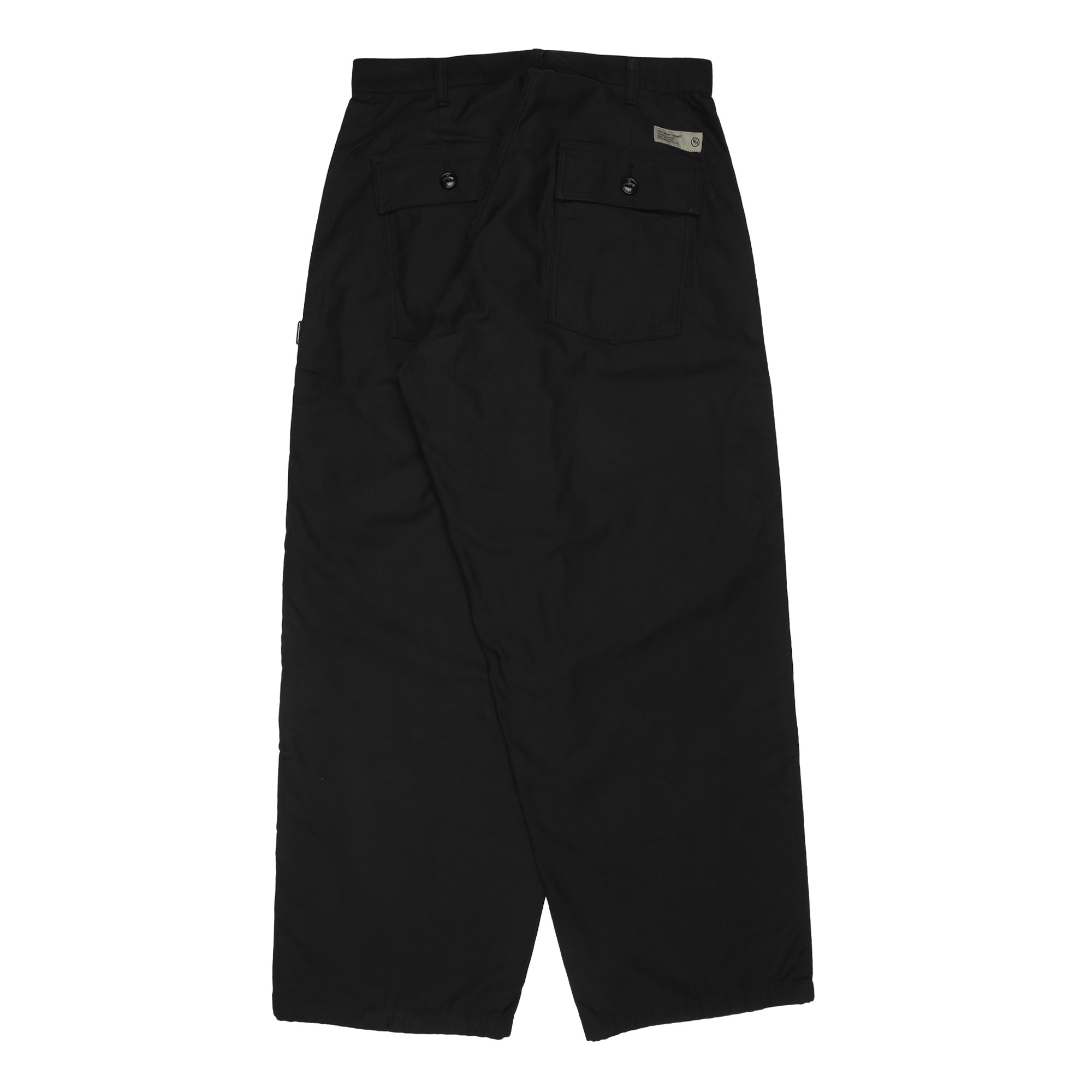 Wide Baker Pants - Black product photo