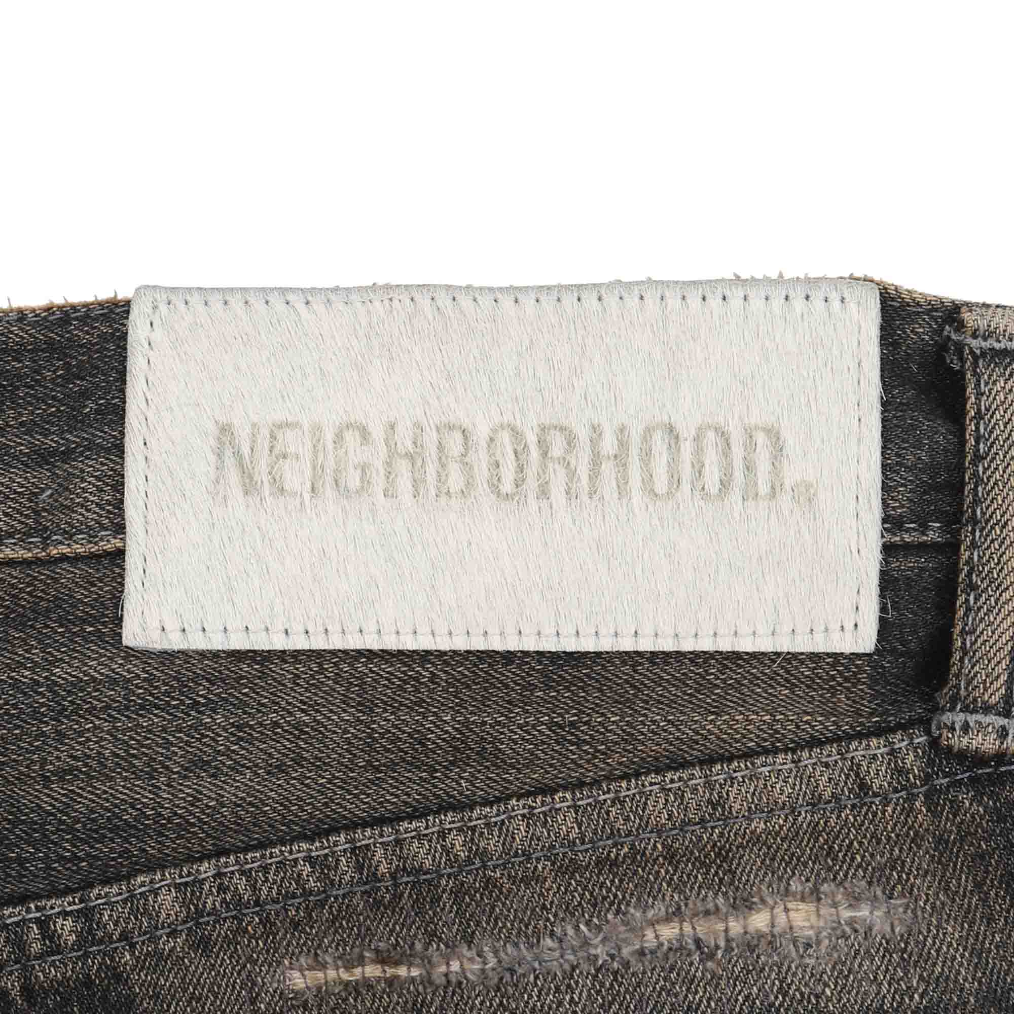 Savage Denim DP Wide Pants - Black product photo